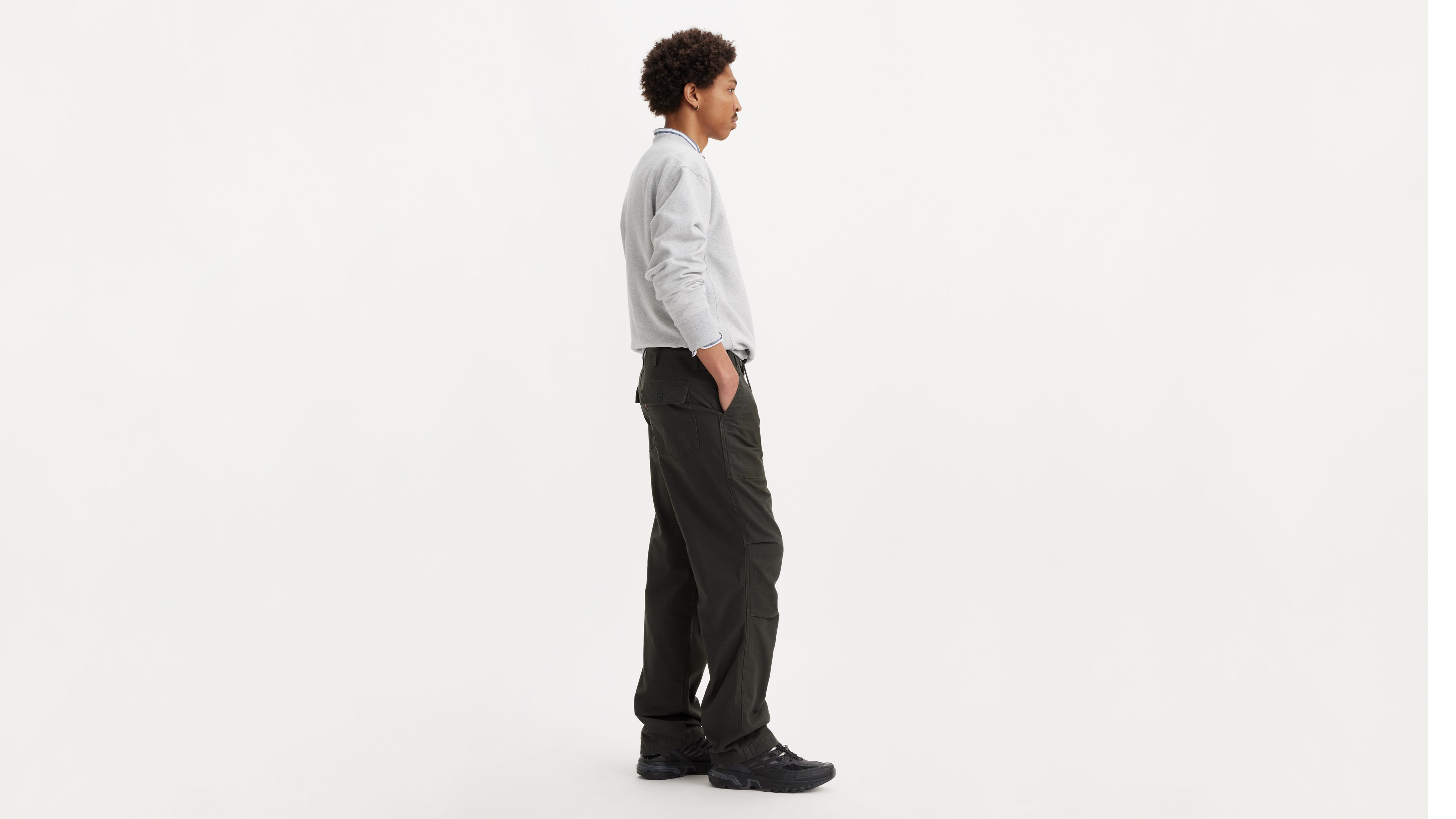 Loose Straight Surplus Men's Pants