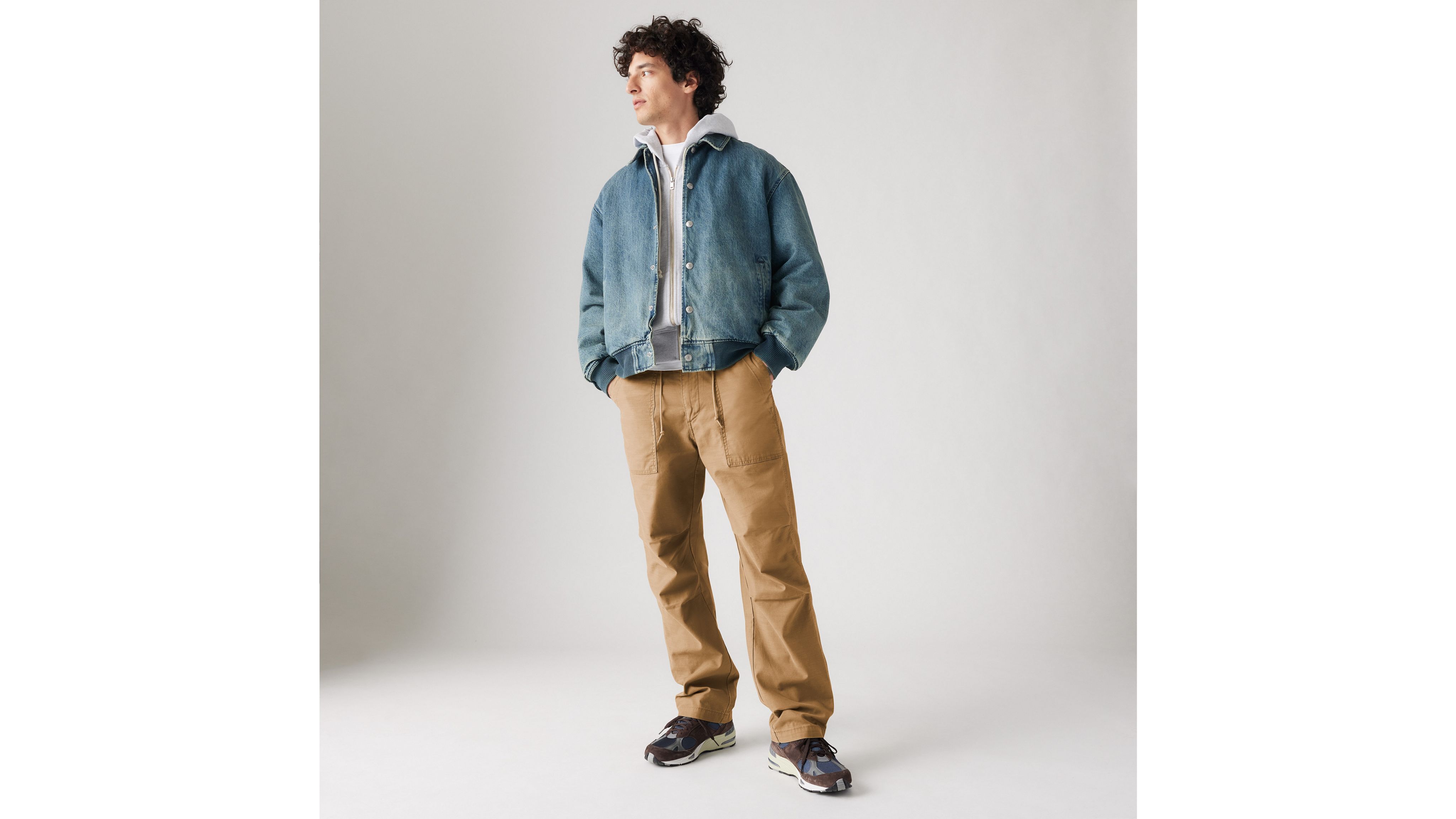 Loose Straight Surplus Men's Pants