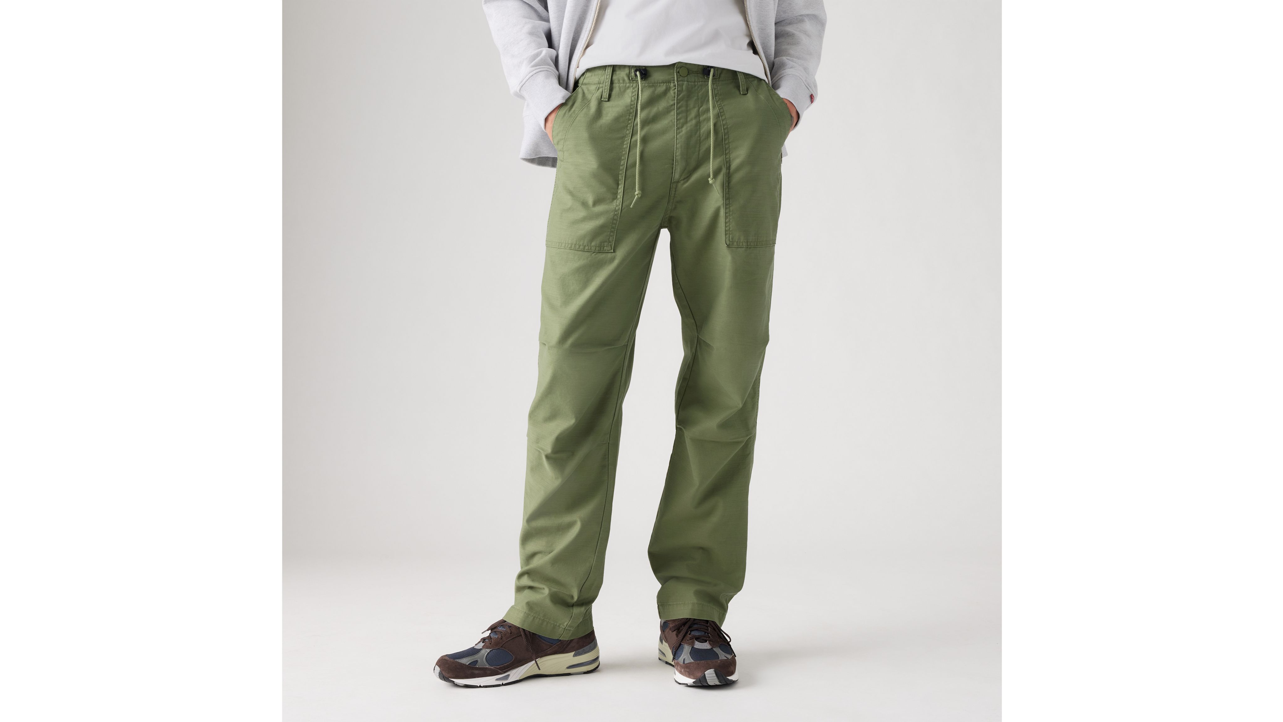 Loose Straight Surplus Men's Pants