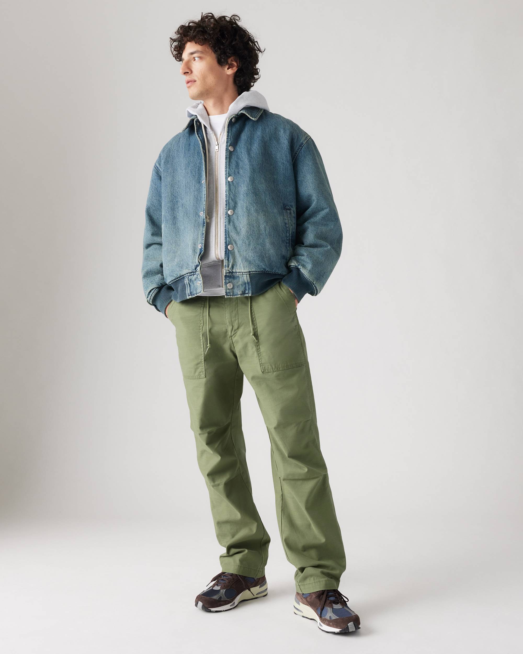 Loose Straight Surplus Men's Pants - Green | Levi's® US Loose Straight Surplus Men's Pants - Green | Levi's® US