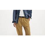 XX Chino Loose Straight Pleated Pants 2