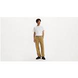 XX Chino Loose Straight Pleated Pants 5