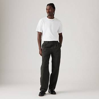 Levi's® Xx Chino Loose Straight Pleated Men's Pants - Black Levi's® Xx Chino Loose Straight Pleated Men's Pants - Black