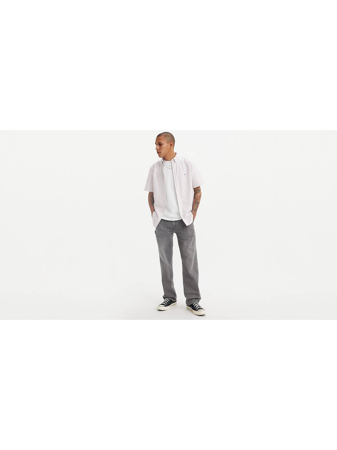 555™ Relaxed Straight Lightweight Utility Jeans 1