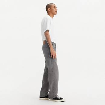 555™ Relaxed Straight Utility Men's Jeans - Black | Levi's® US 555™ Relaxed Straight Utility Men's Jeans - Black | Levi's® US