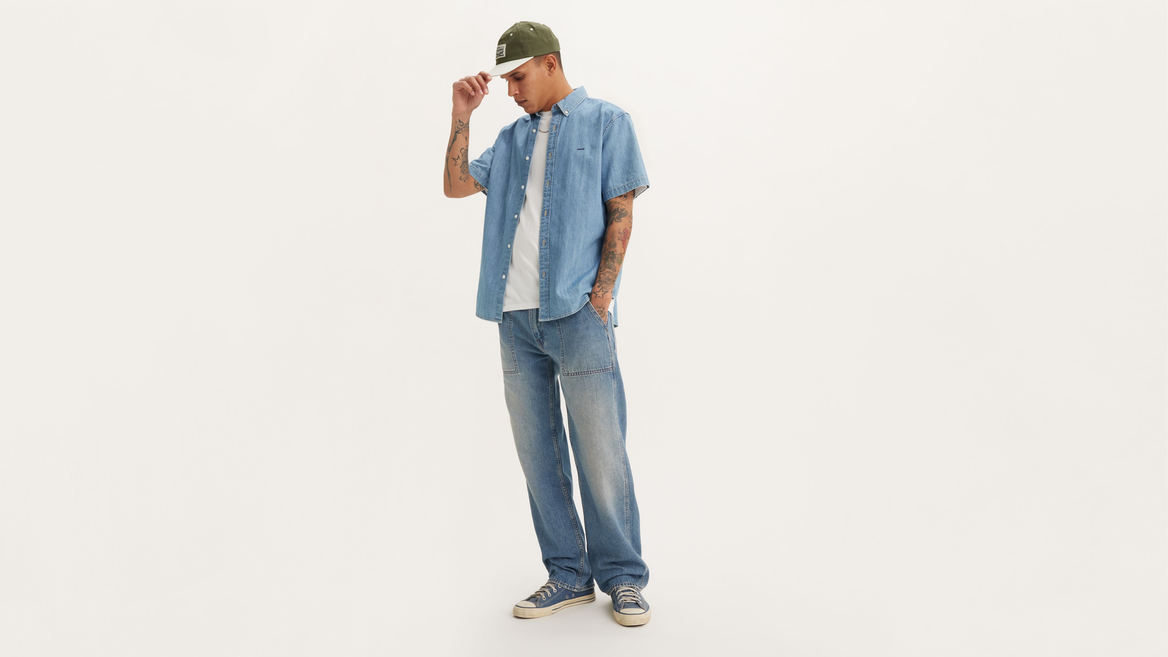 555™ Relaxed Straight Utility Jeans