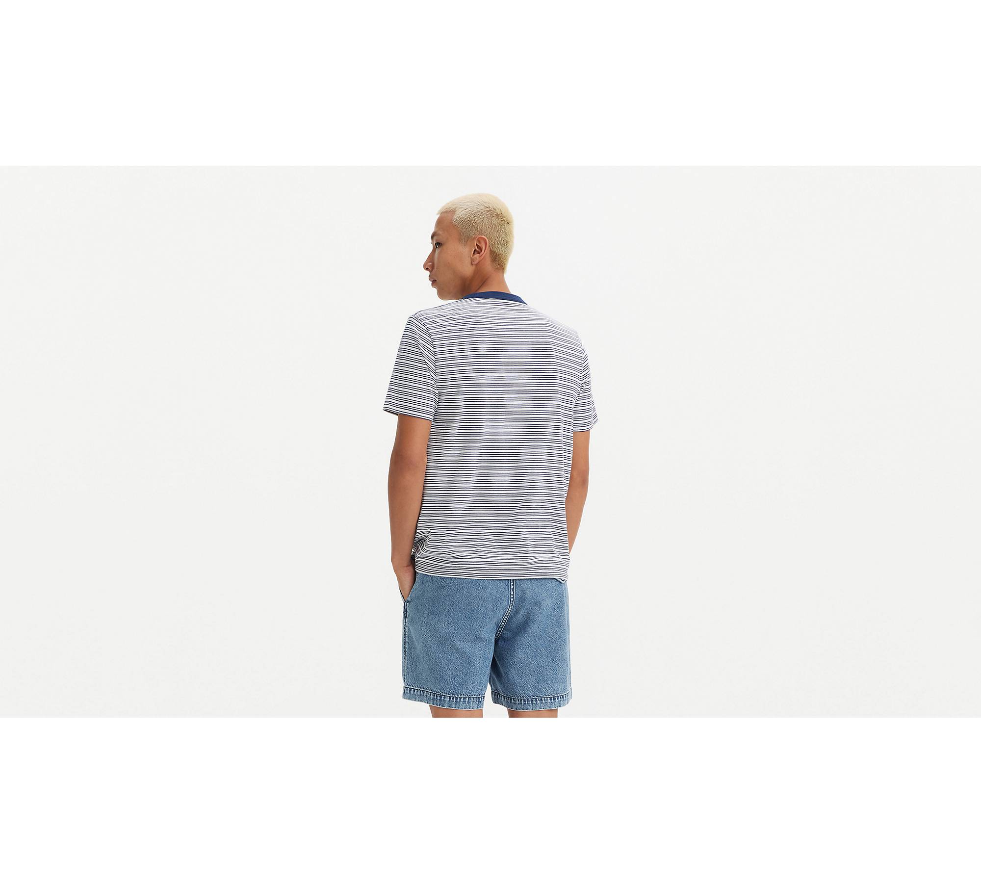Short Sleeve Retro Ringer T-shirt - Blue | Levi's® US