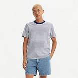 Short Sleeve Retro Ringer T-Shirt 2