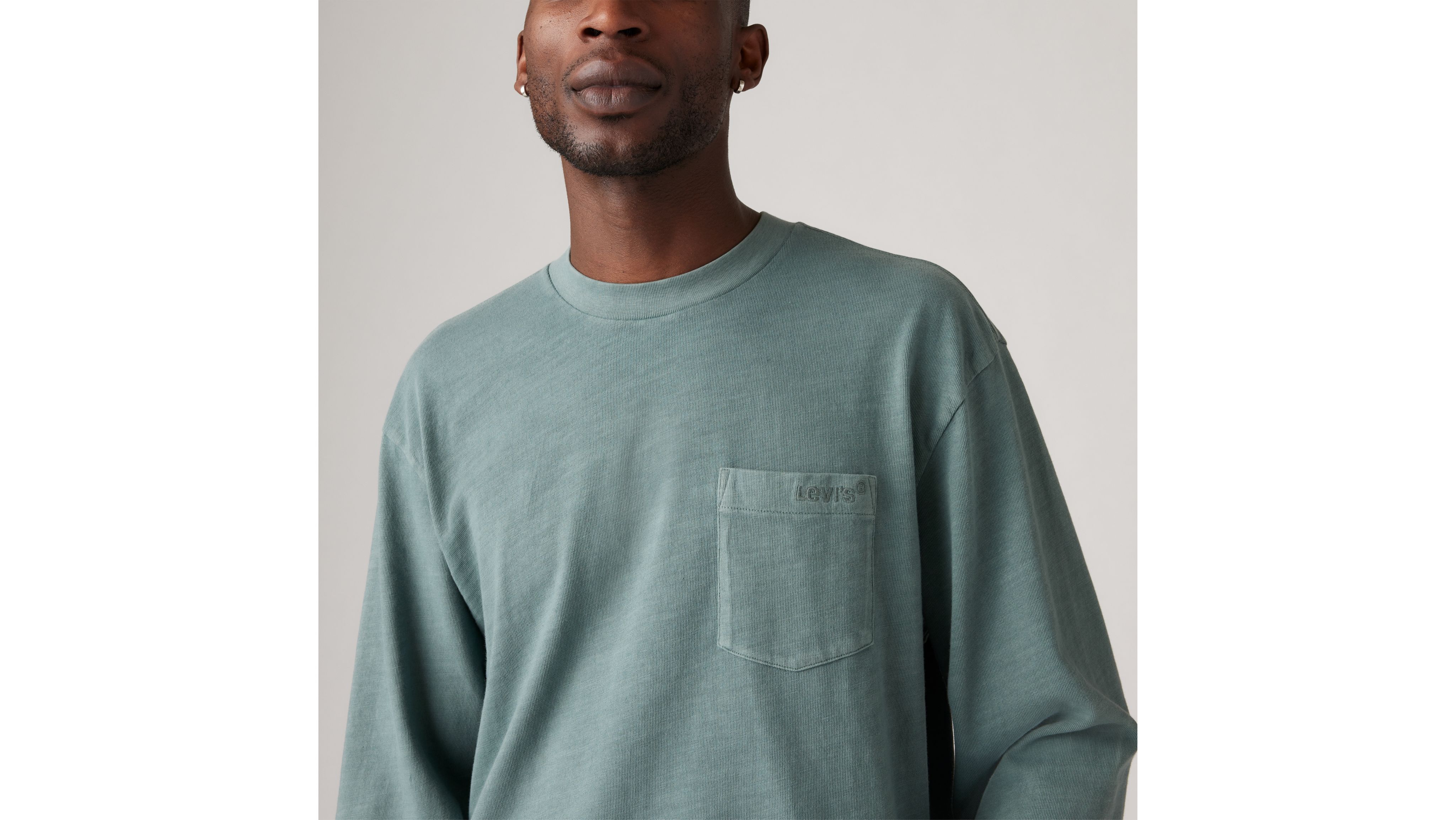 Camiseta de manga larga y un bolsillo Authentic 4