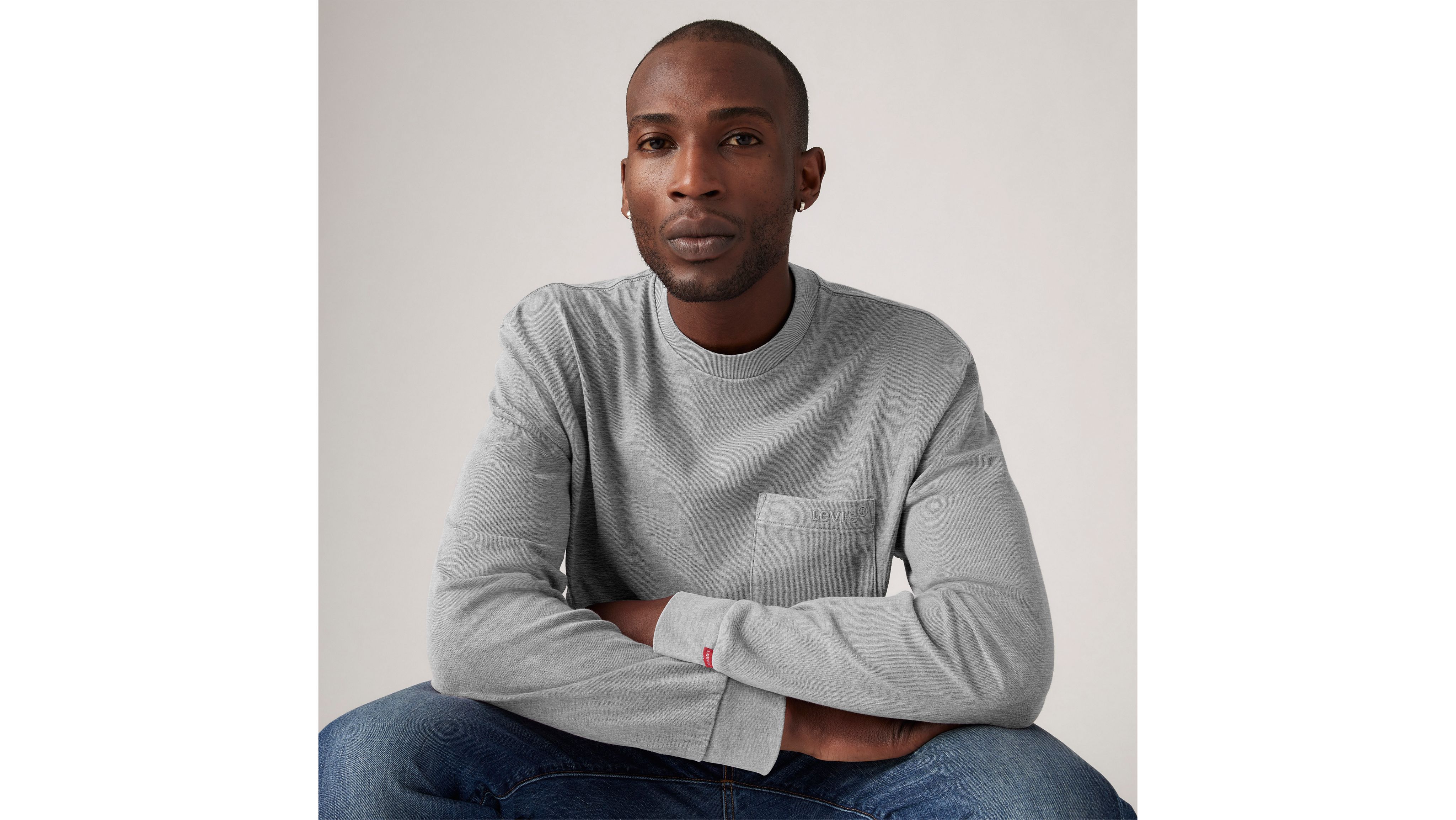 Long Sleeve Authentic Pocket T-Shirt 4