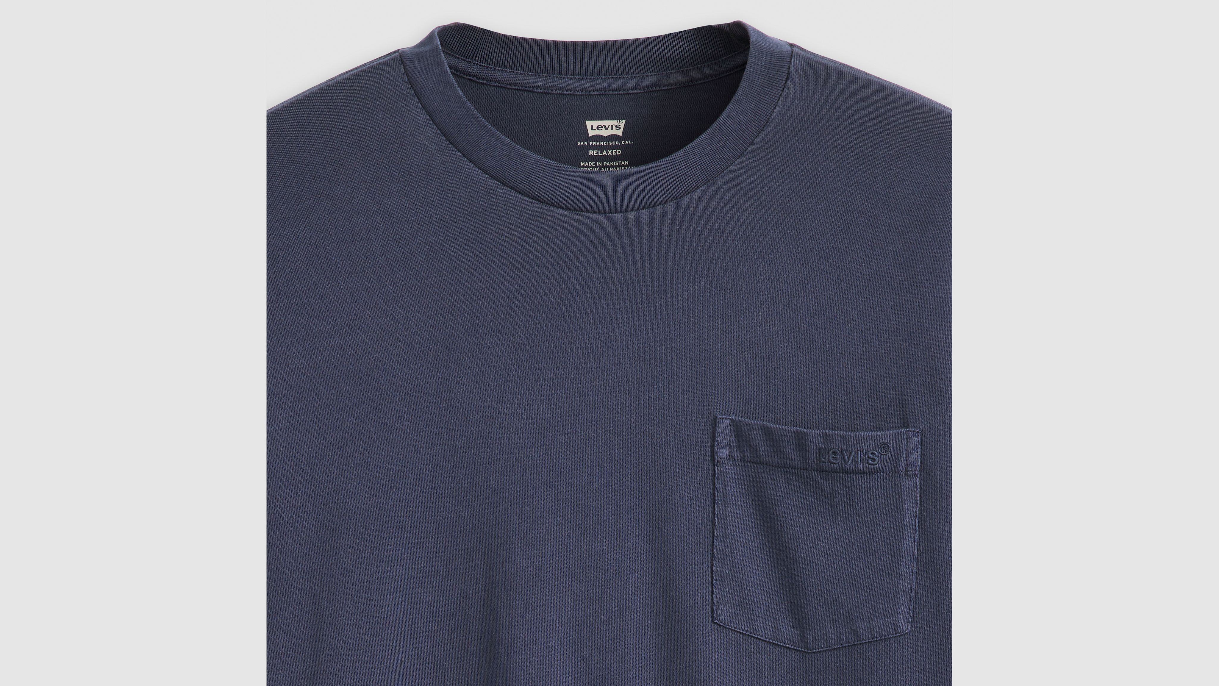 Long Sleeve Authentic Pocket T-shirt - Blue | Levi's® US