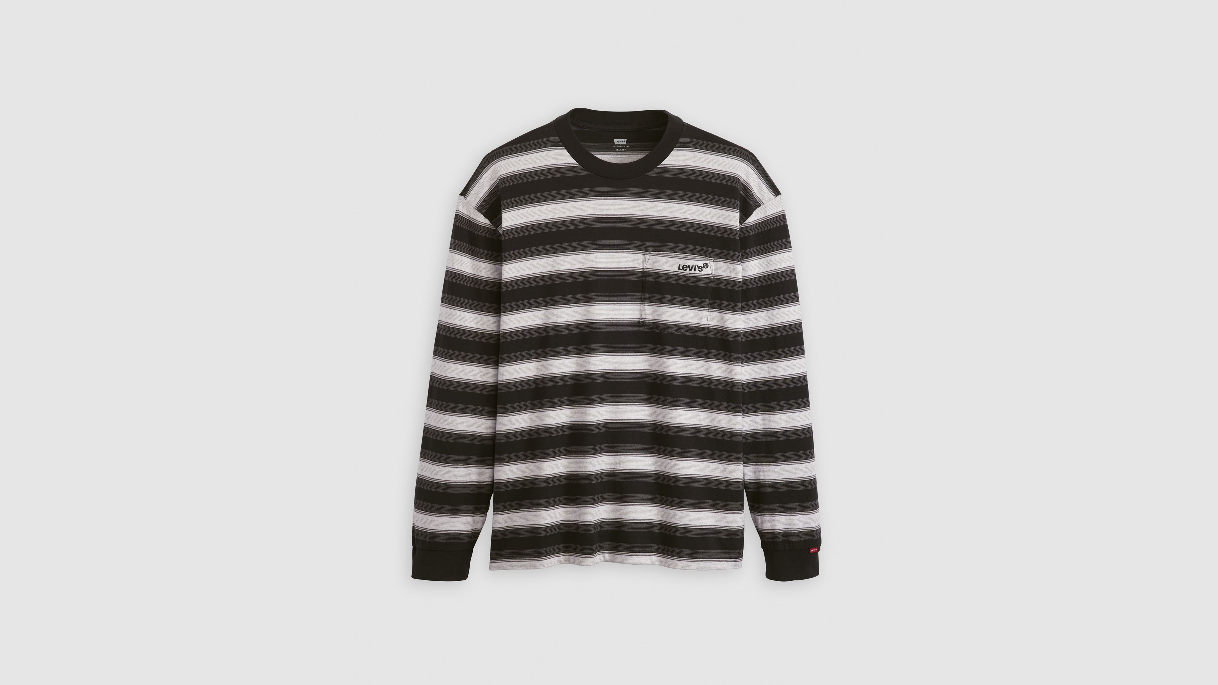 Long-sleeve Authentic Pocket Tee - Blue | Levi's® GE