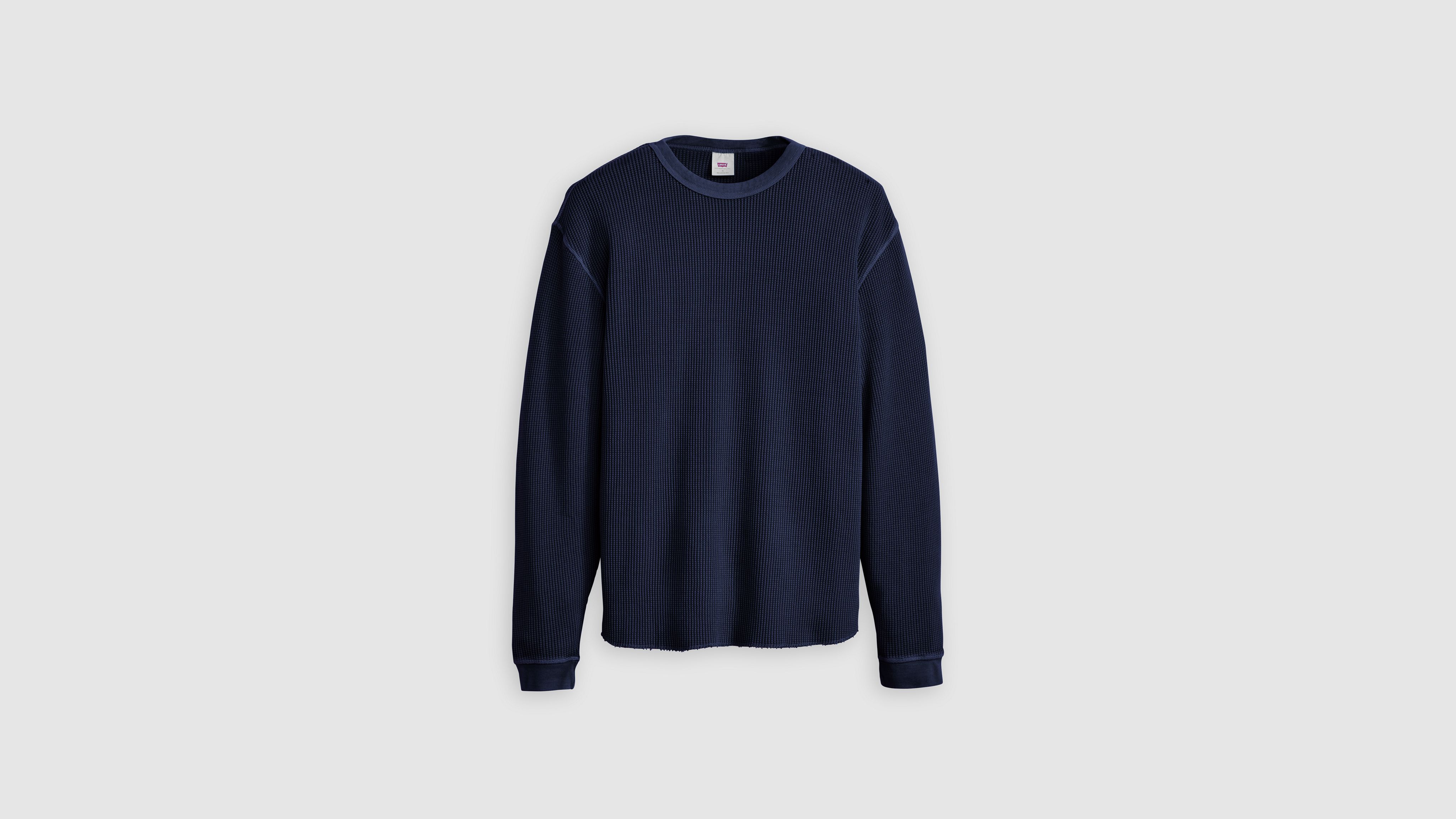 Long Sleeve Relaxed Thermal T-shirt - Blue | Levi's® US