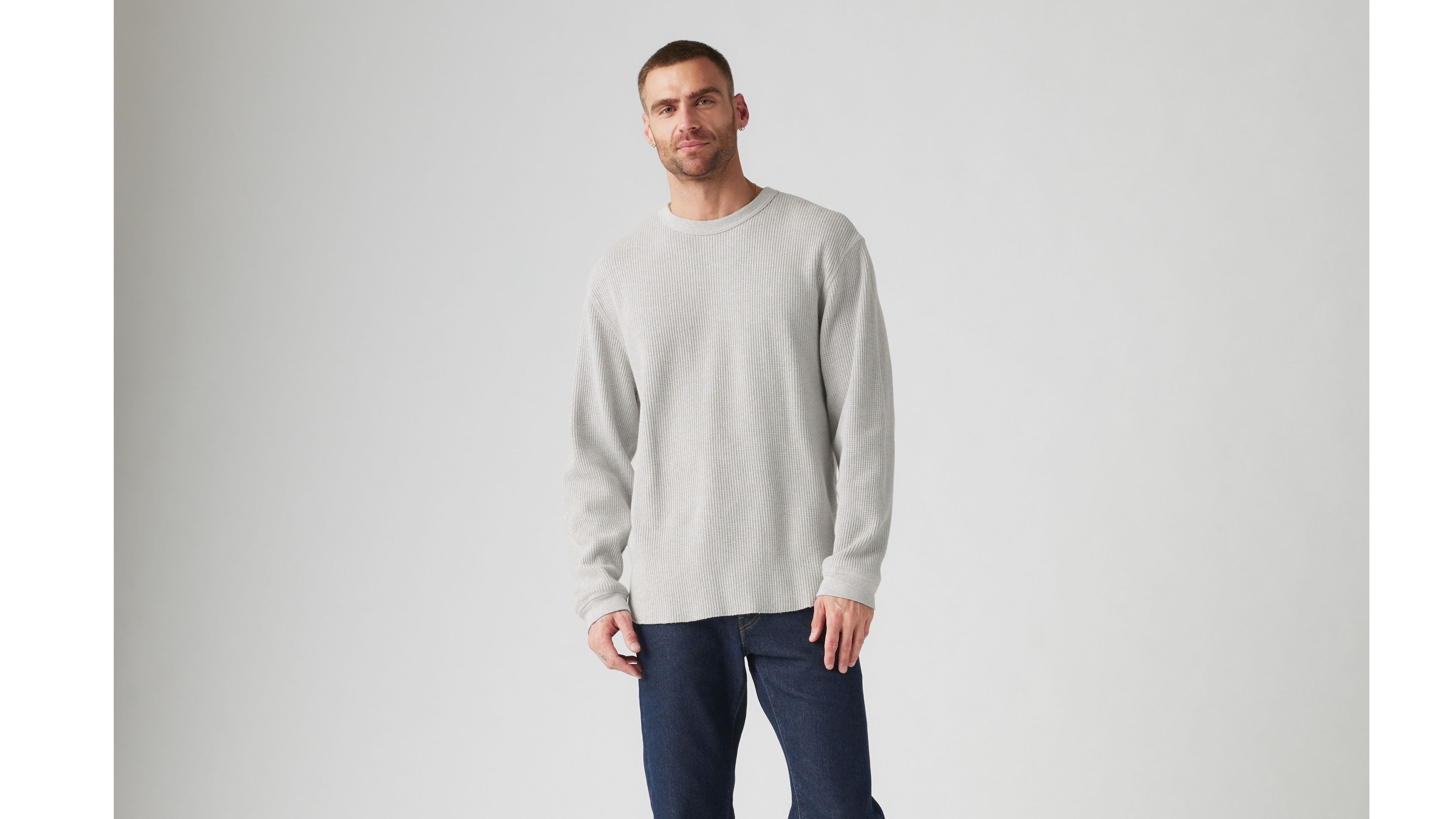 Long Sleeve Relaxed Thermal T-Shirt