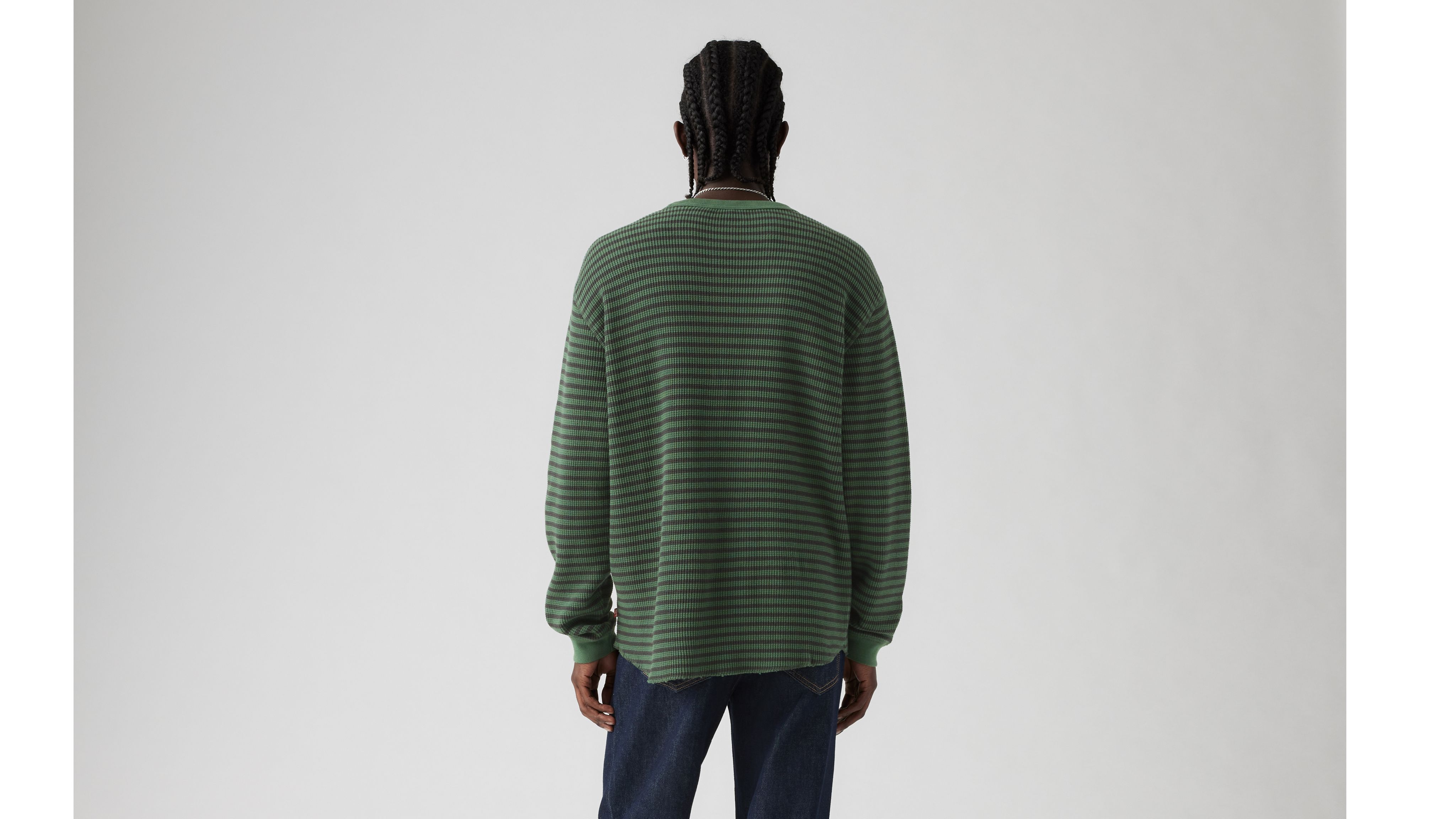 Long Sleeve Relaxed Thermal T-Shirt 3