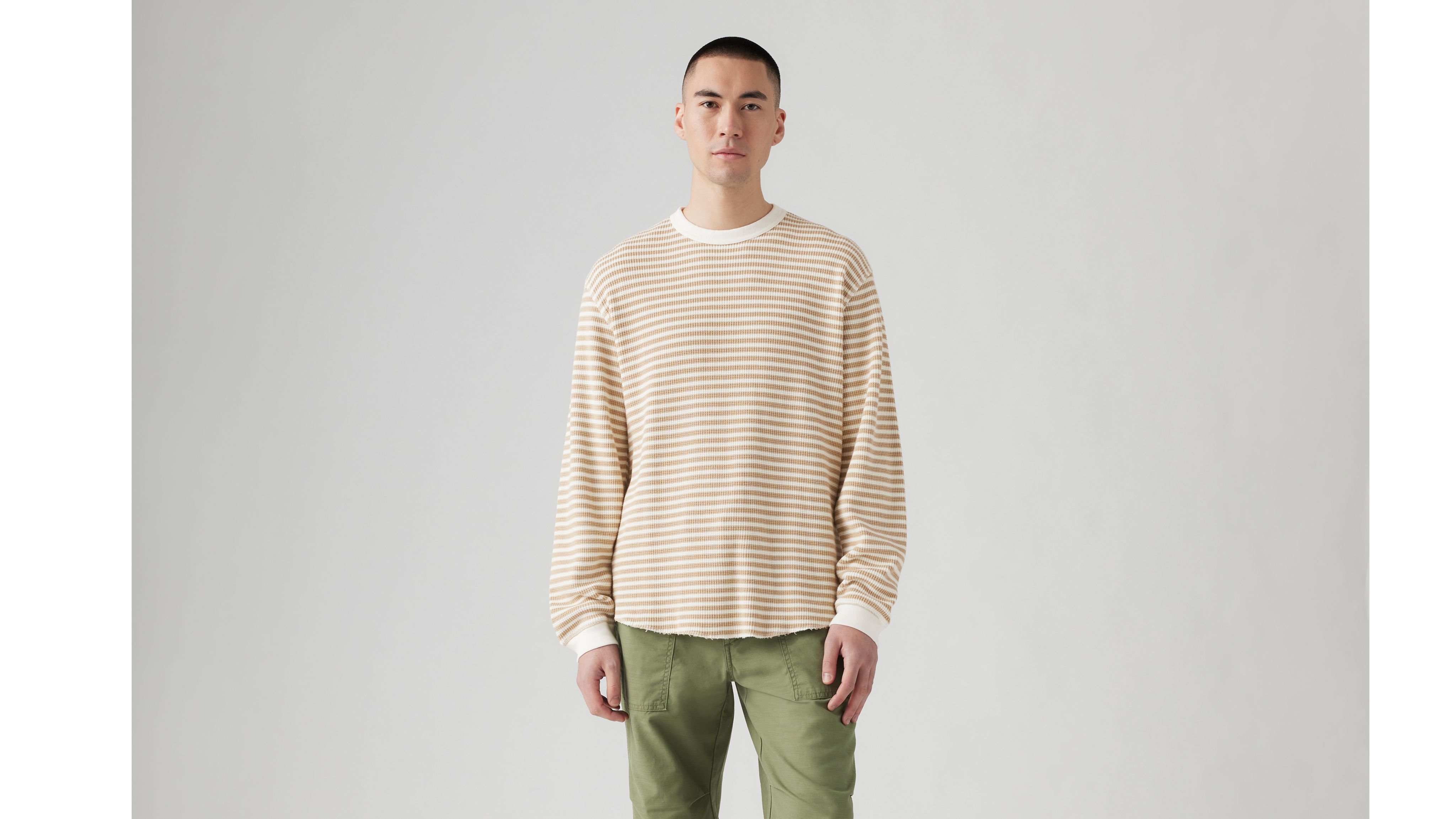 Long Sleeve Relaxed Thermal T-Shirt 2