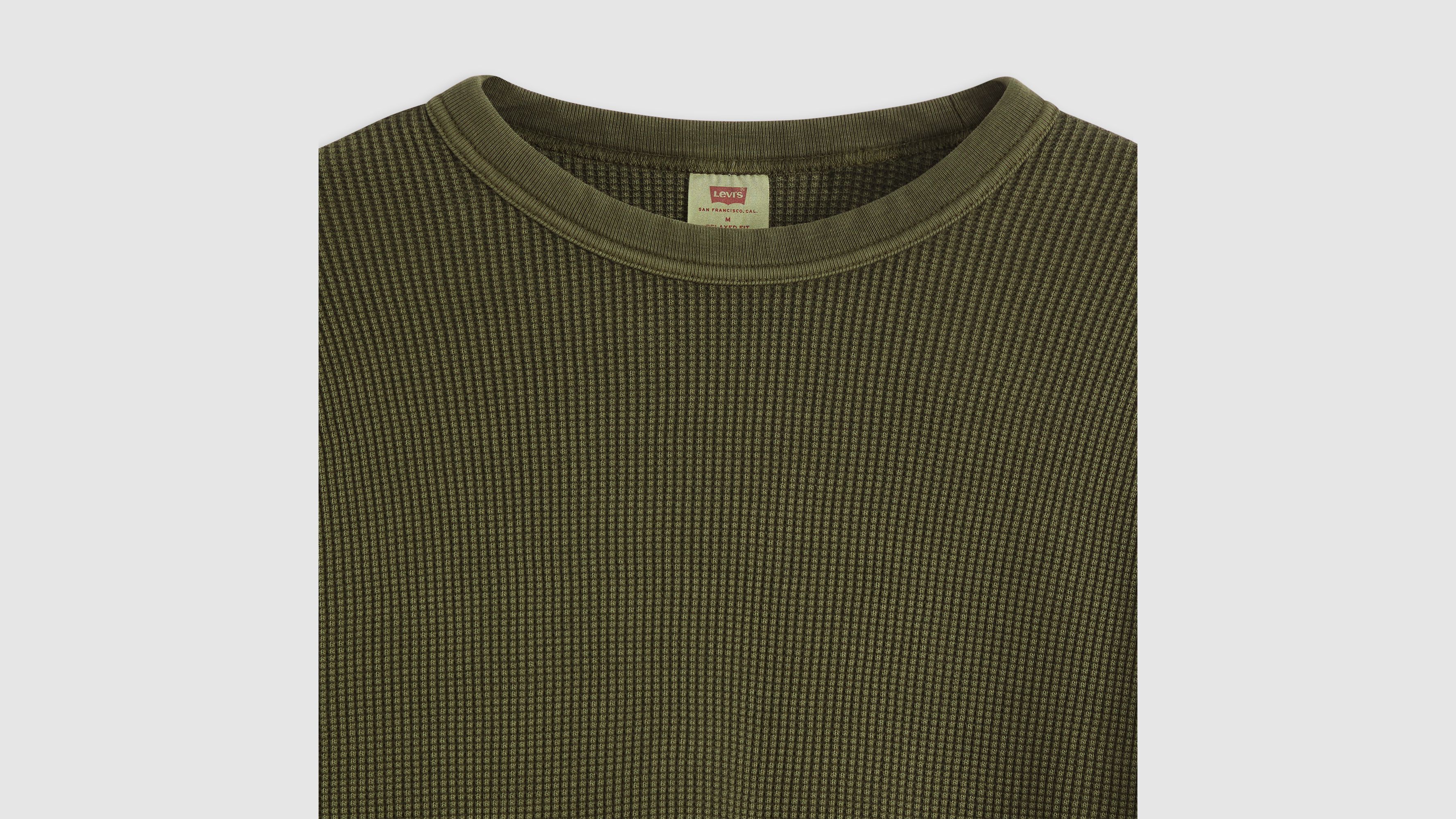 Long-Sleeve Relaxed Thermal Shirt