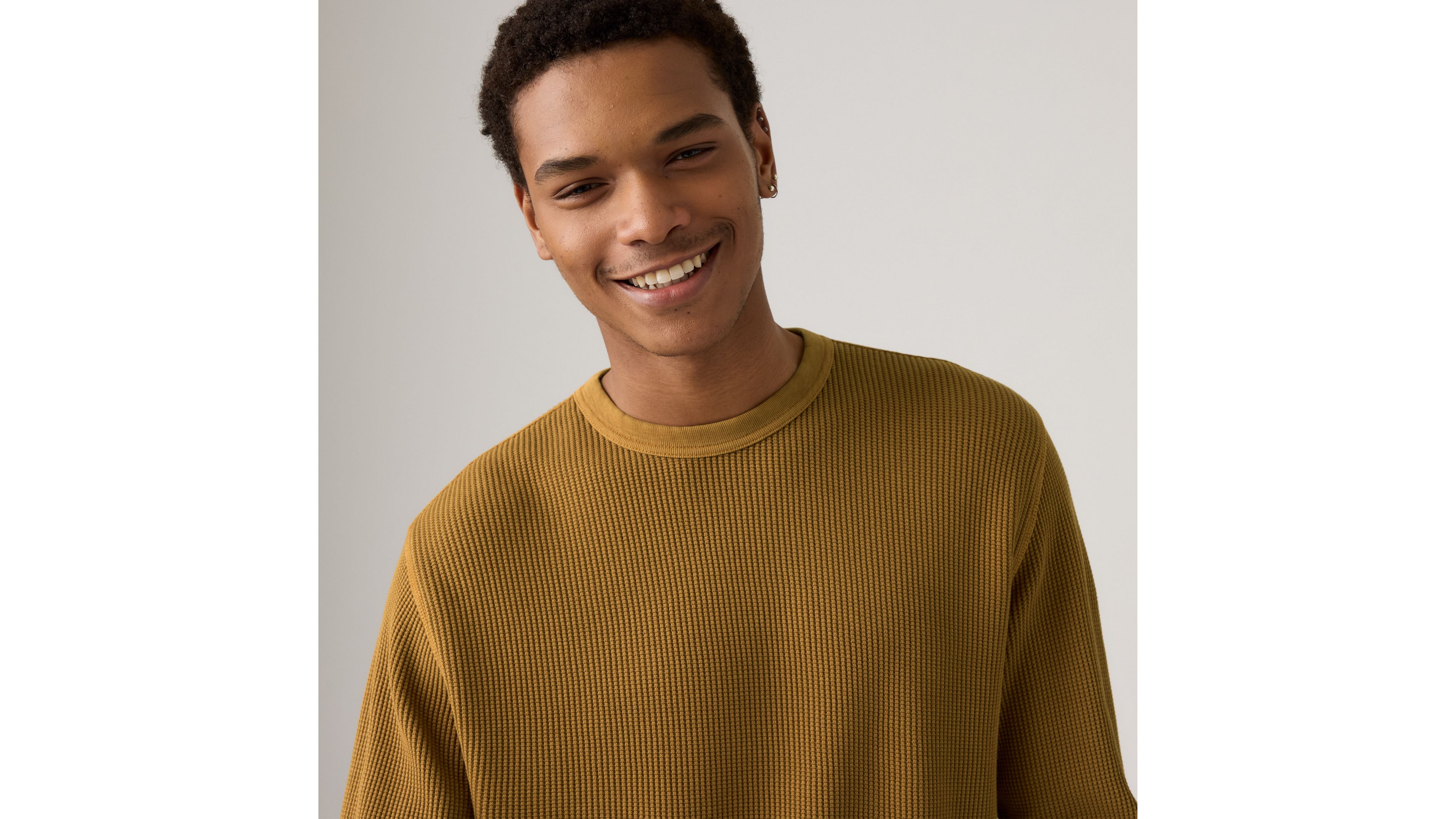 Long-Sleeve Relaxed Thermal Shirt