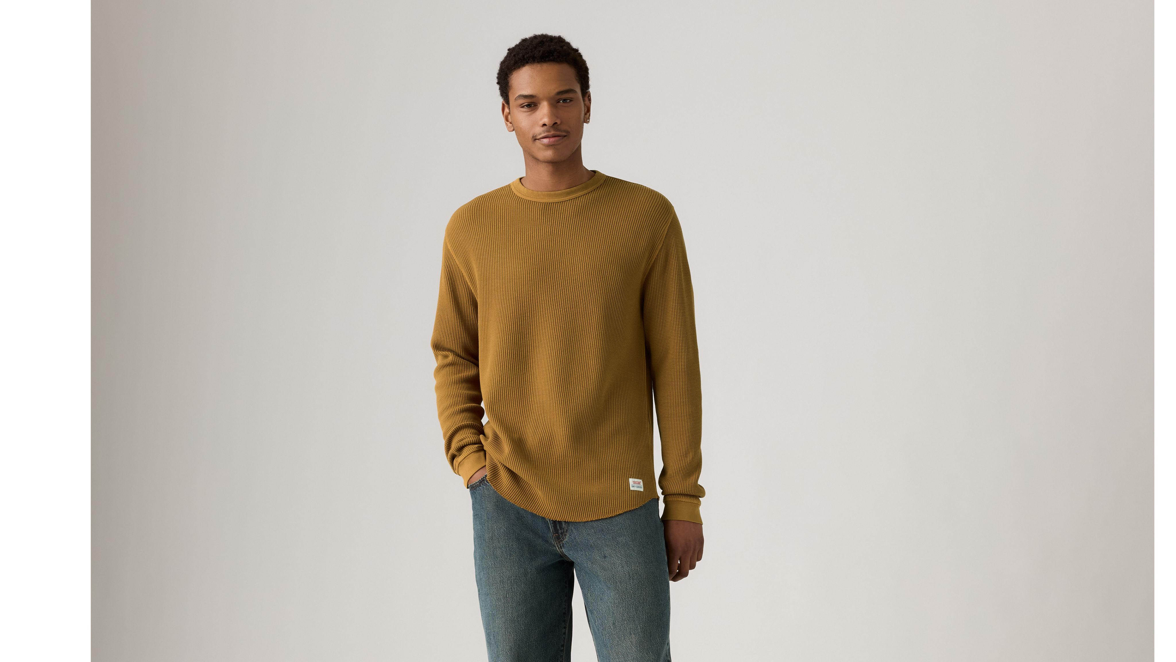 Long-Sleeve Relaxed Thermal Shirt