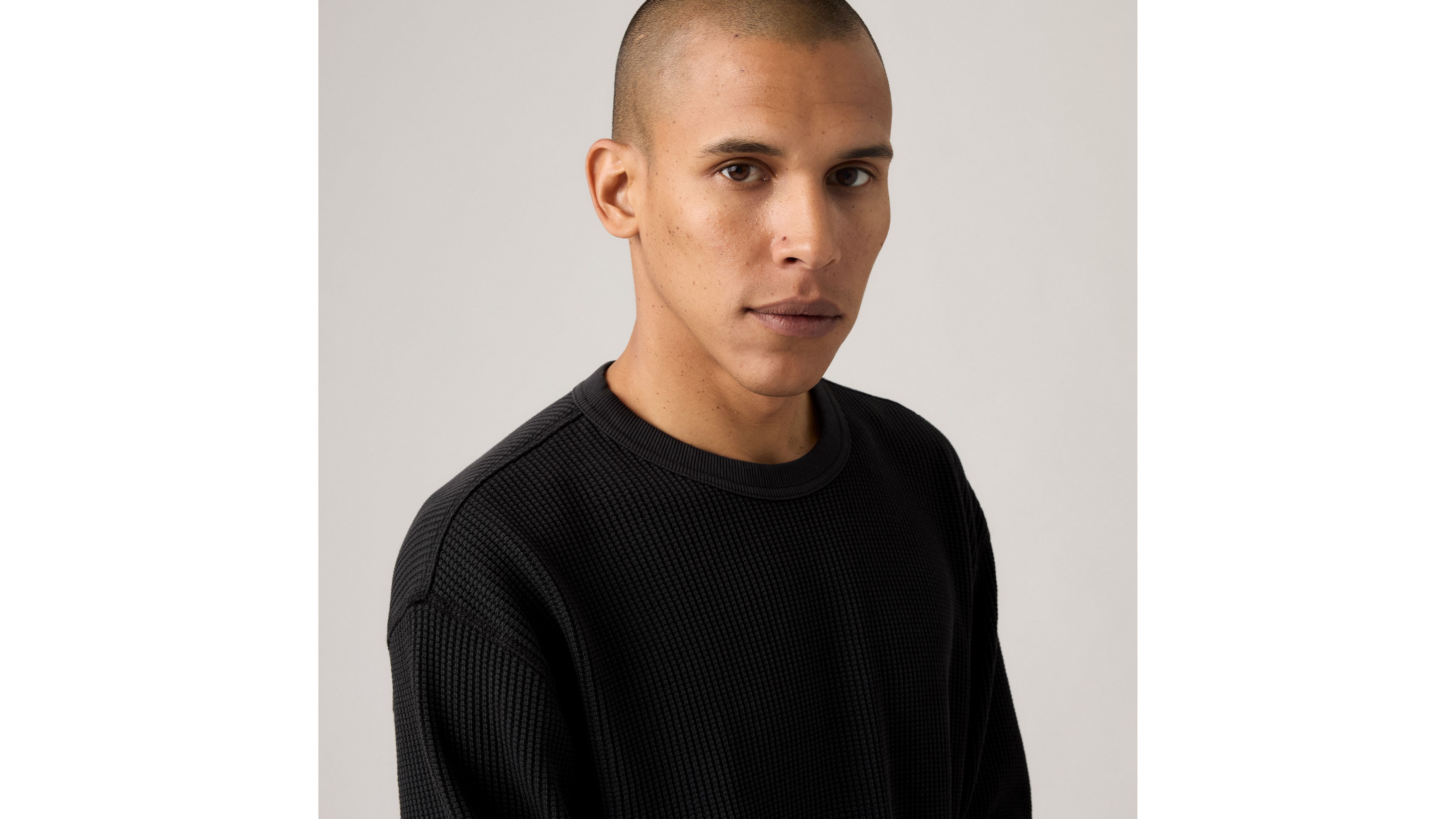 Levi's Long-sleeve Relaxed Thermal Shirt In Animal Print