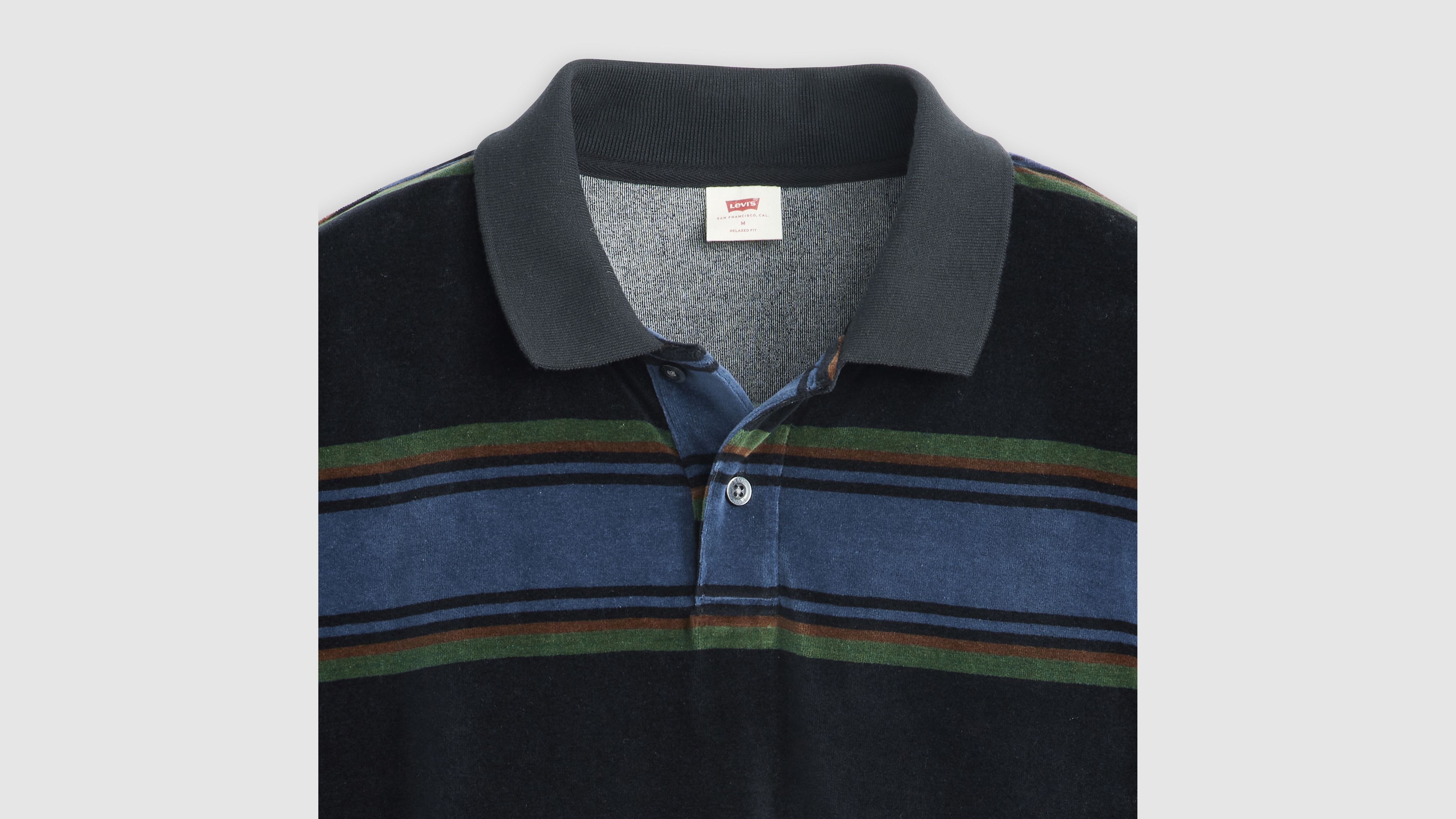 Velour Rugby Sweatshirt 6