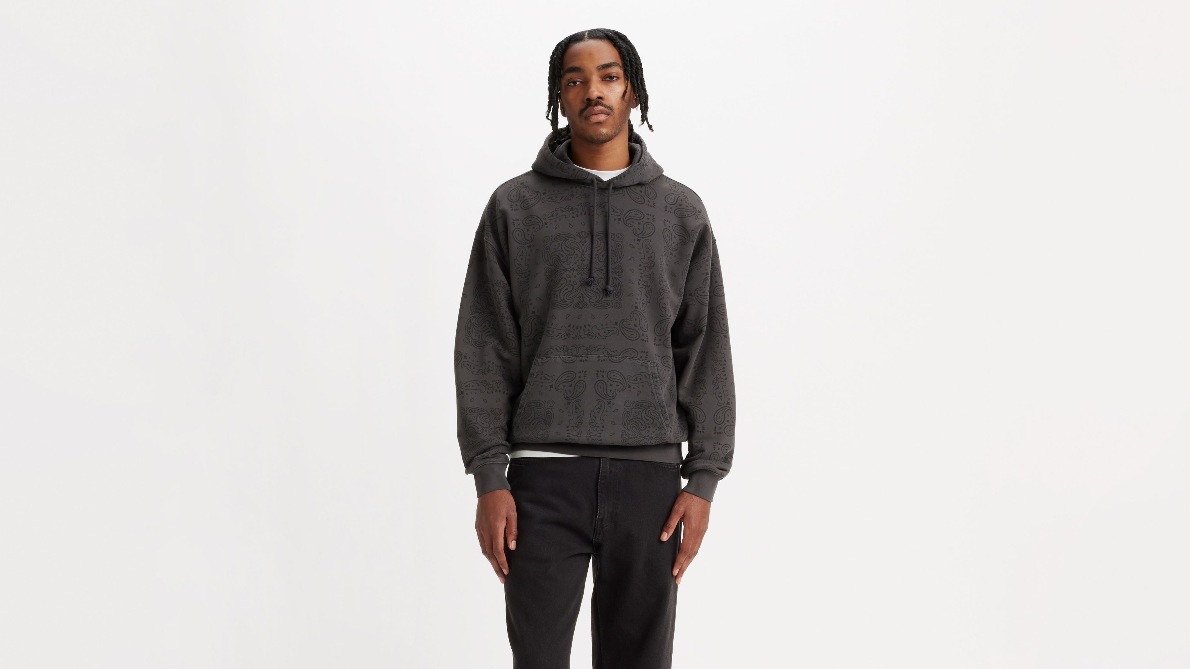 Relaxed Overdyed Hoodie Sweatshirt 2