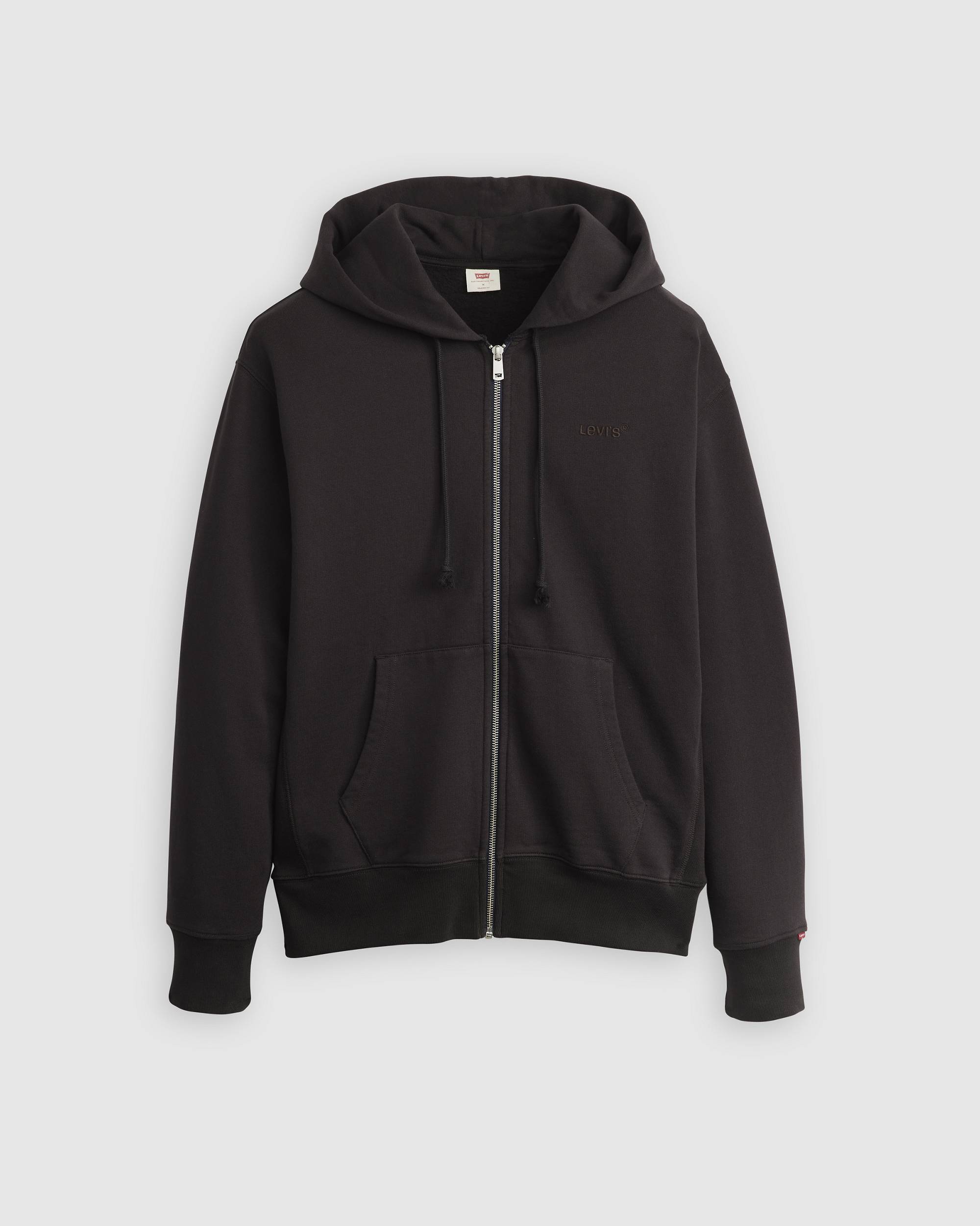 Authentic Full Zip Sweatshirt - Black | Levi's® US Authentic Full Zip Sweatshirt - Black | Levi's® US