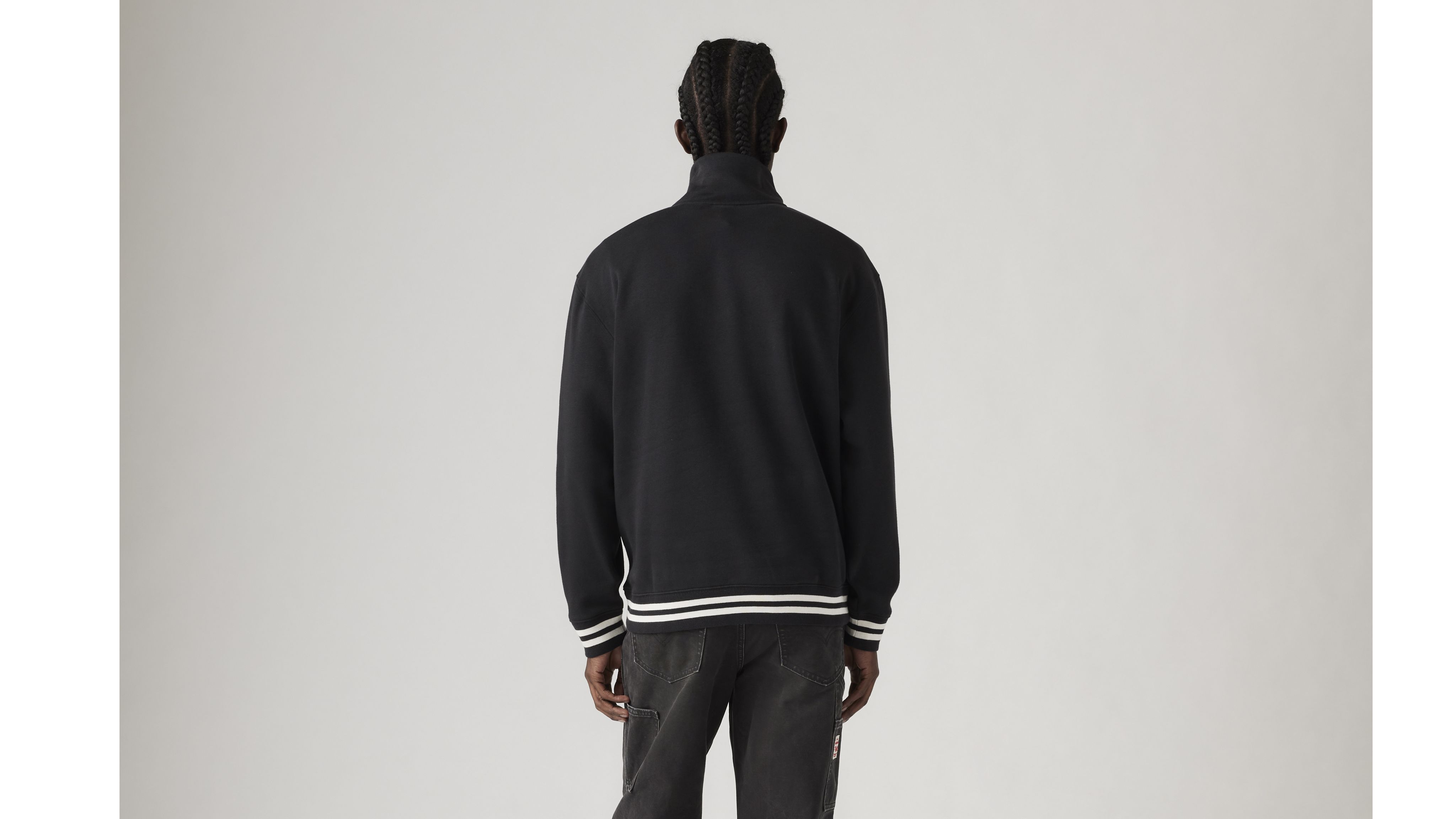 Relay Quarterzip Sweatshirt Schwarz Levi's® DE