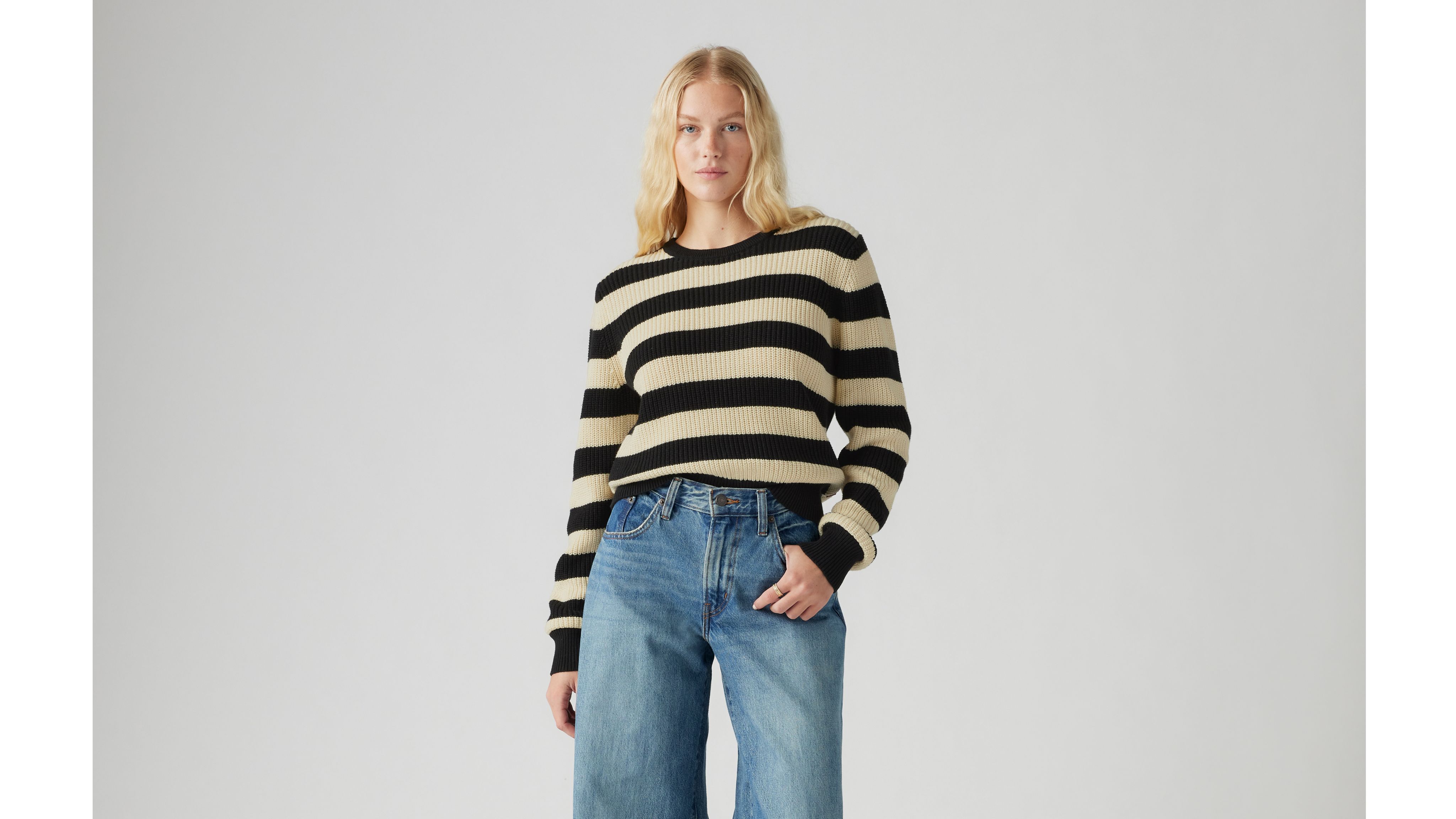 Snowflake Pullover Sweater - Black | Levi's® US
