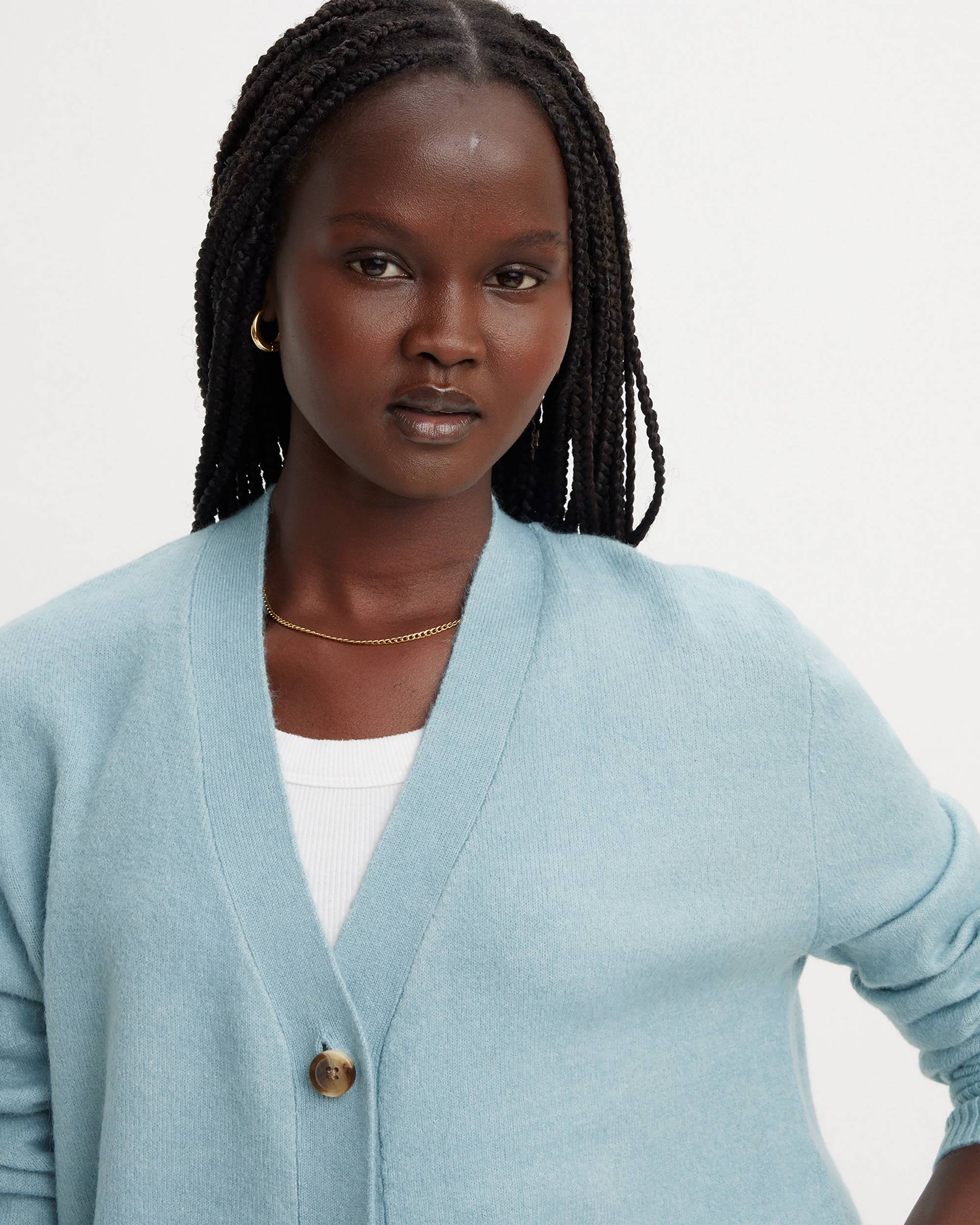 Dad Cardigan Sweater - Blue | Levi's® US Dad Cardigan Sweater - Blue | Levi's® US