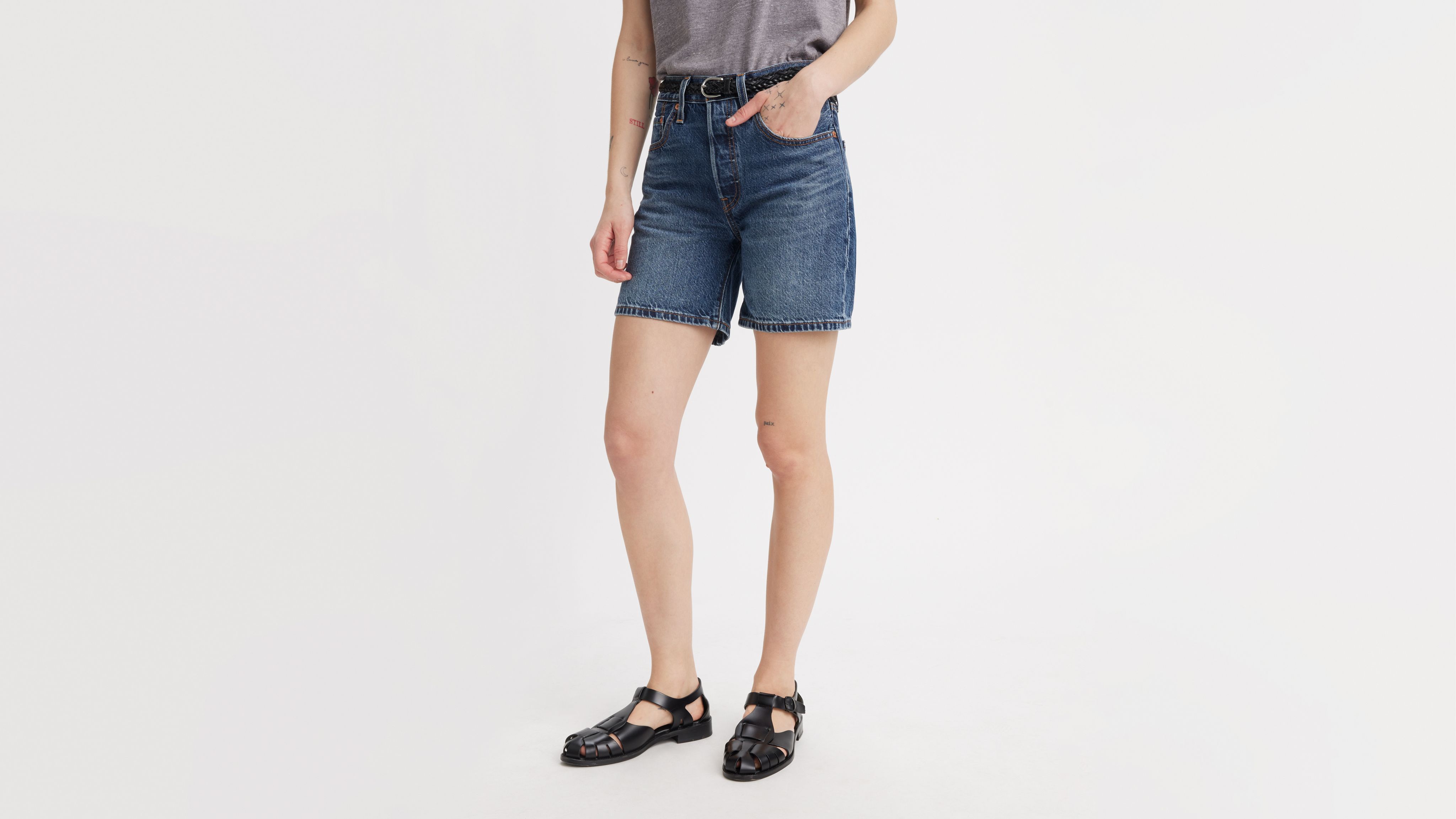 501® Mid Thigh Lightweight Women's Shorts 2