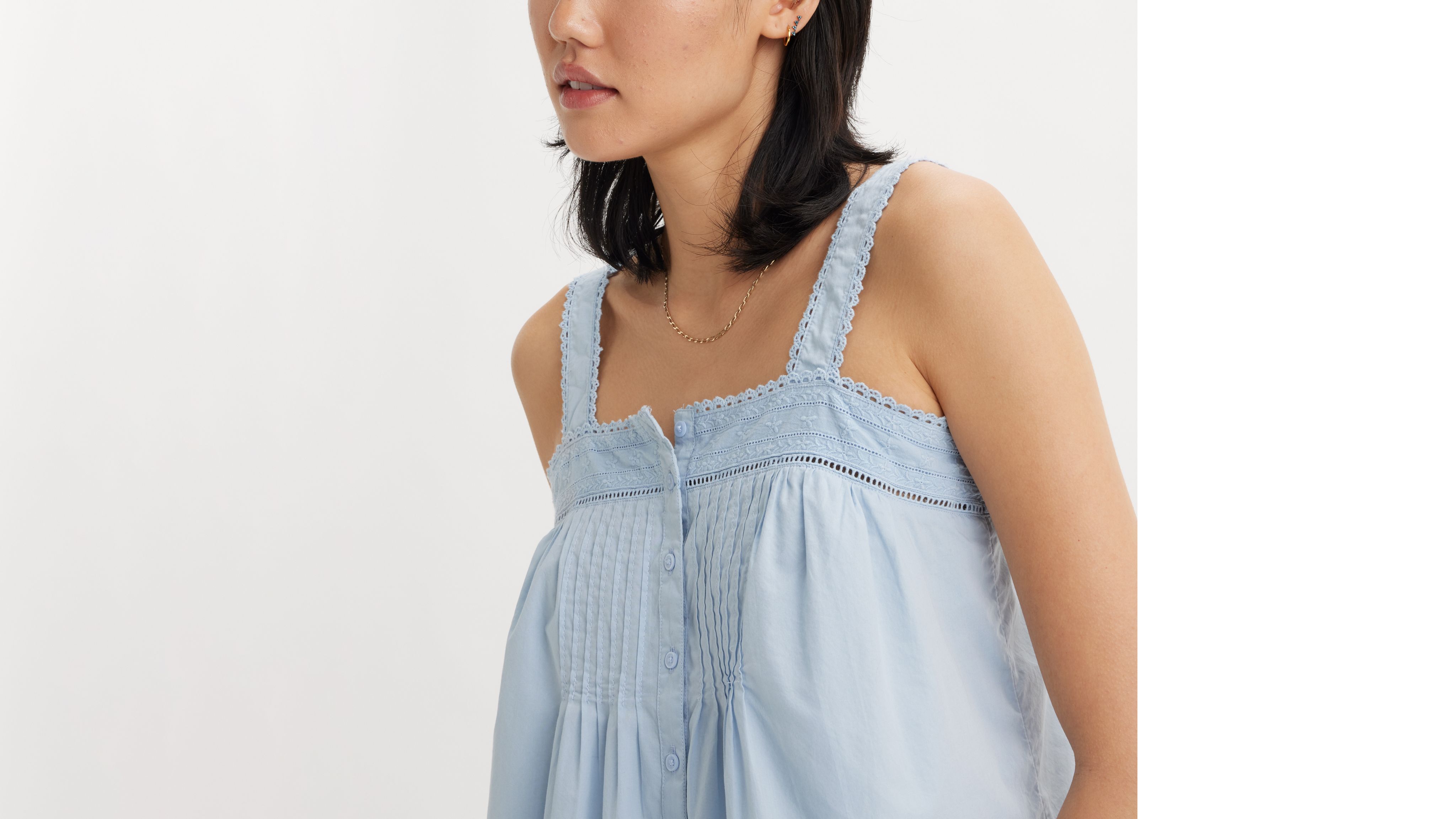 Cici Tank Blouse - Blue | Levi's® NL Cici Tank Blouse - Blue | Levi's® NL