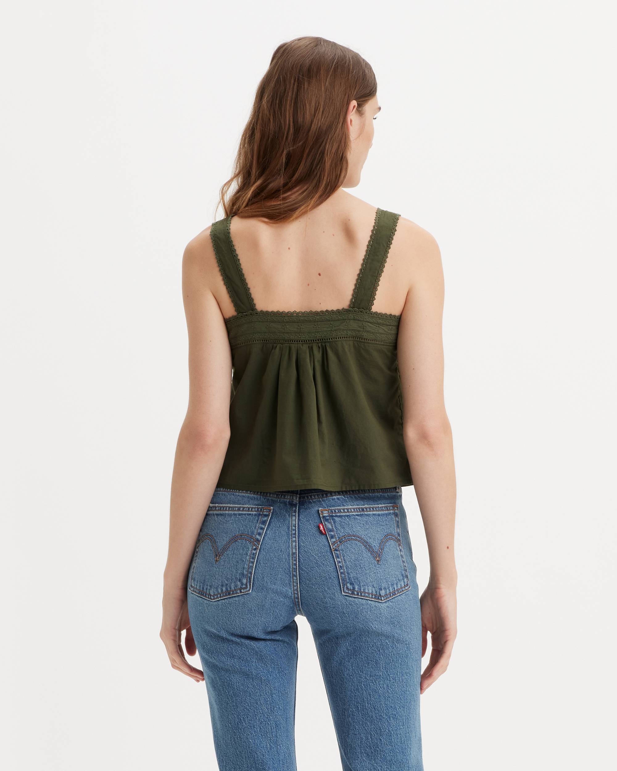 Cici Tank Top - Green | Levi's® US Cici Tank Top - Green | Levi's® US