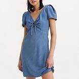 Delray Short Sleeve Lightweight Mini Dress 4