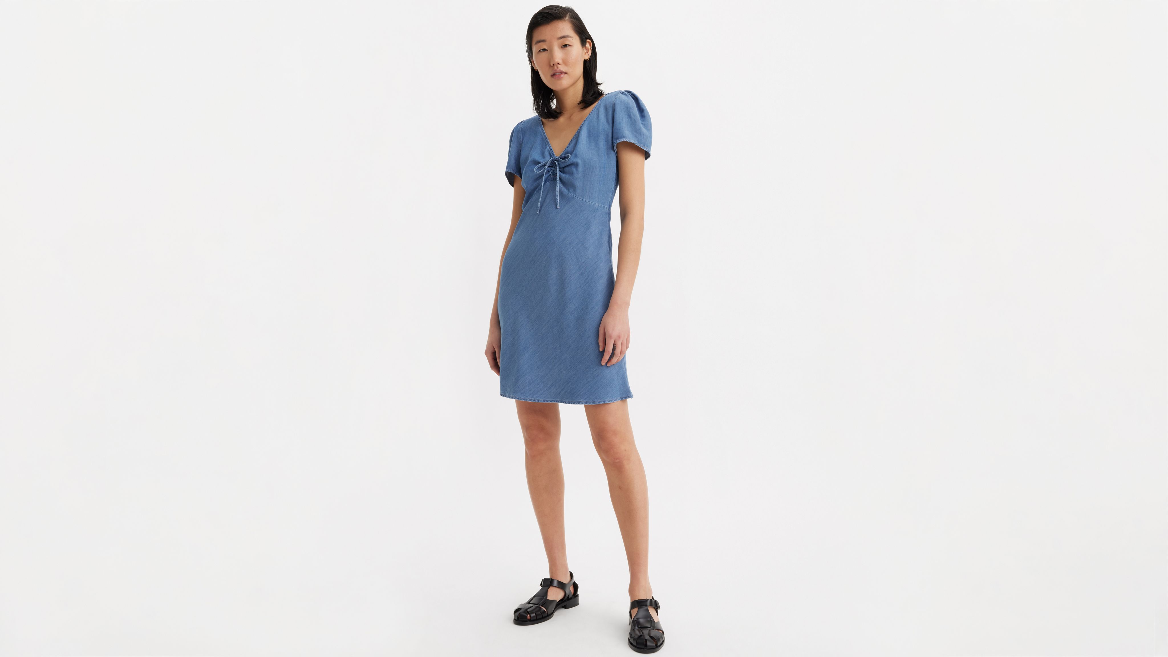 Delray Short Sleeve Mini Dress 1