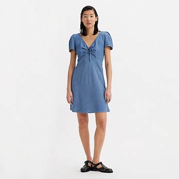 Delray Short Sleeve Lightweight Mini Dress 2