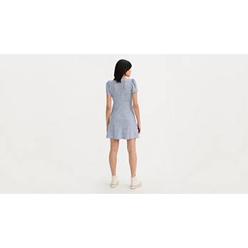 Delray Short-Sleeve Mini Dress 2