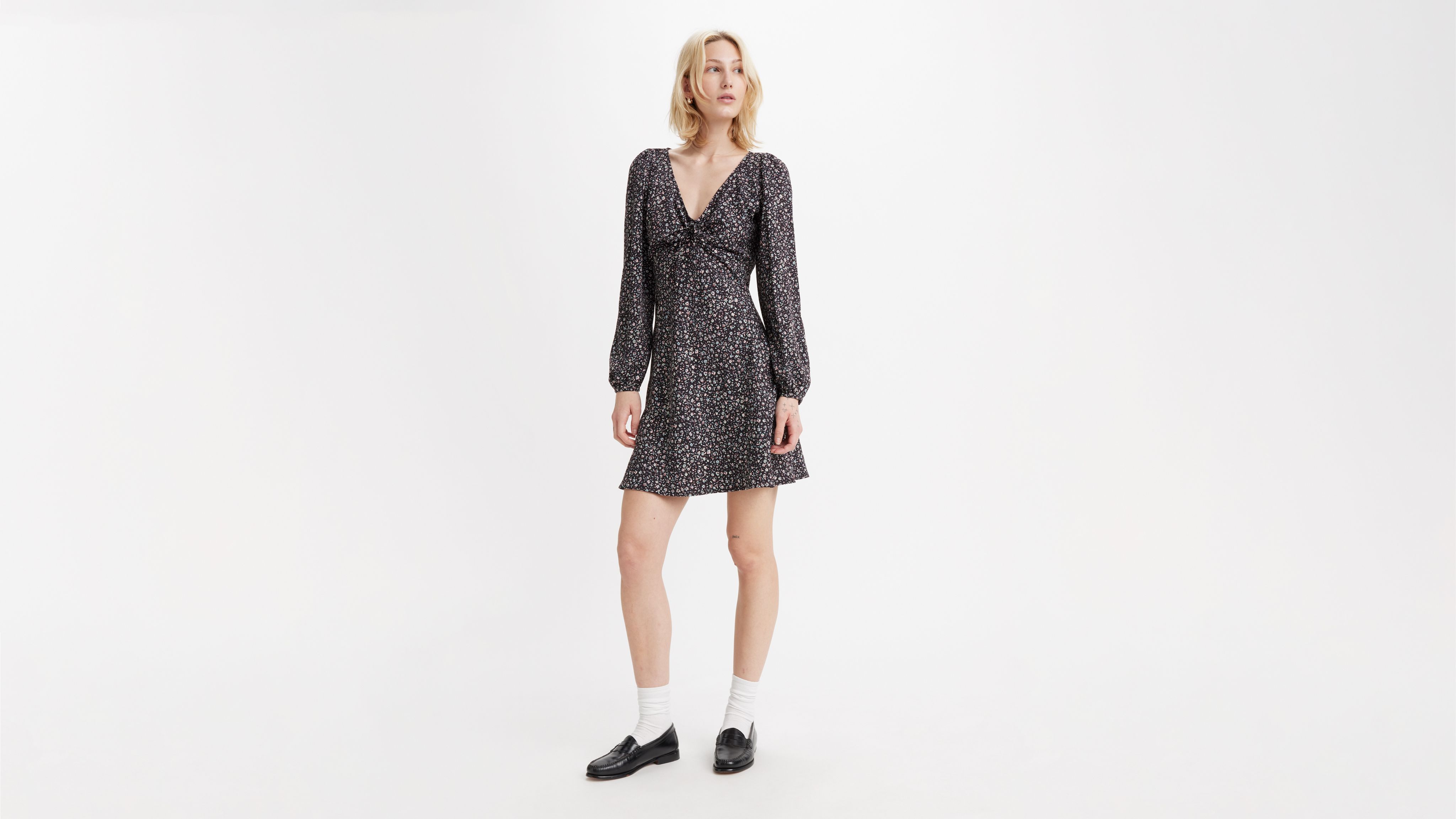 Delray Long Sleeve Mini Dress