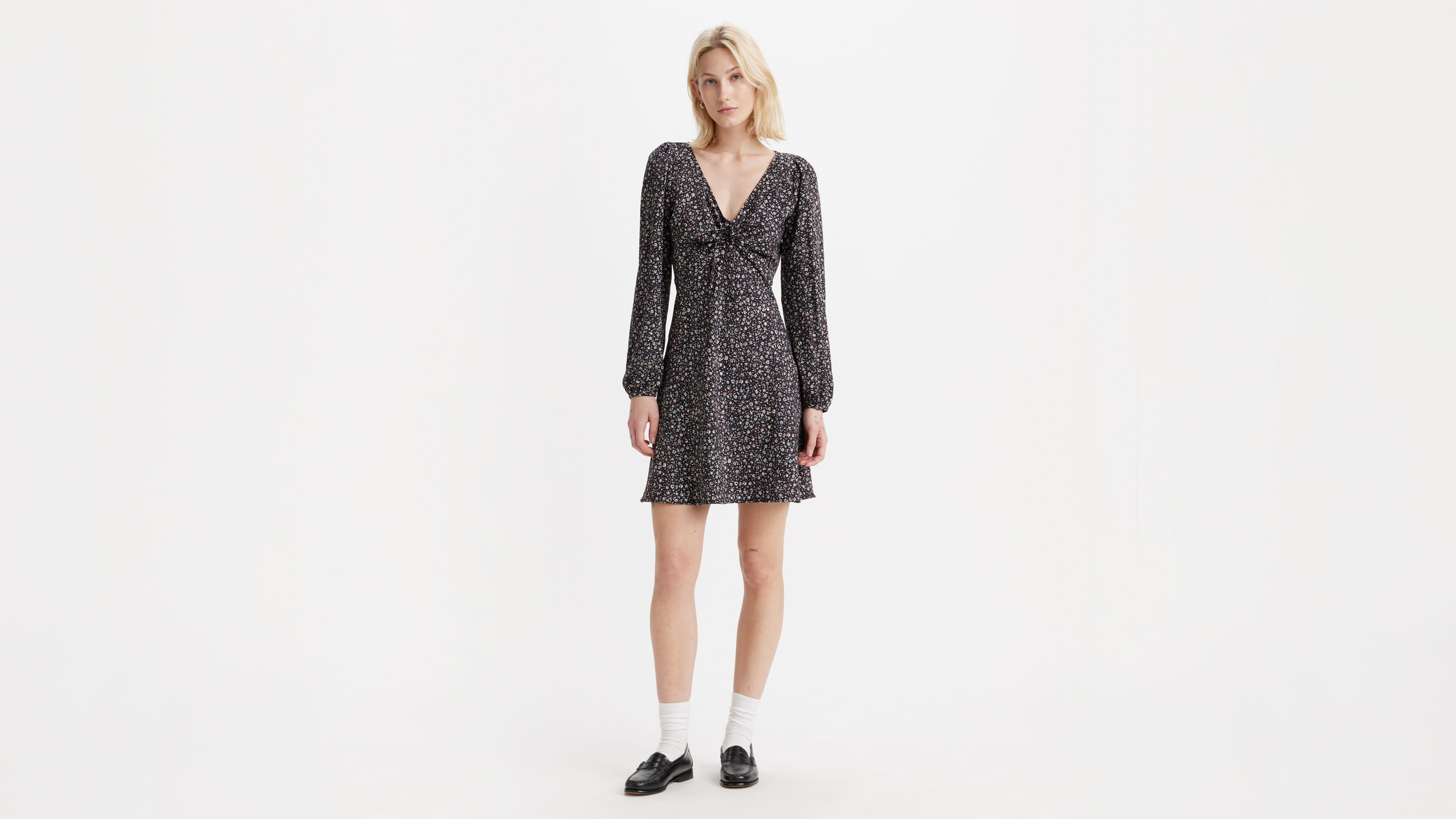 Delray Long Sleeve Mini Dress