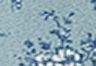 Queen B Floral Arona - Blauw - Delray minijurk met lange mouwen