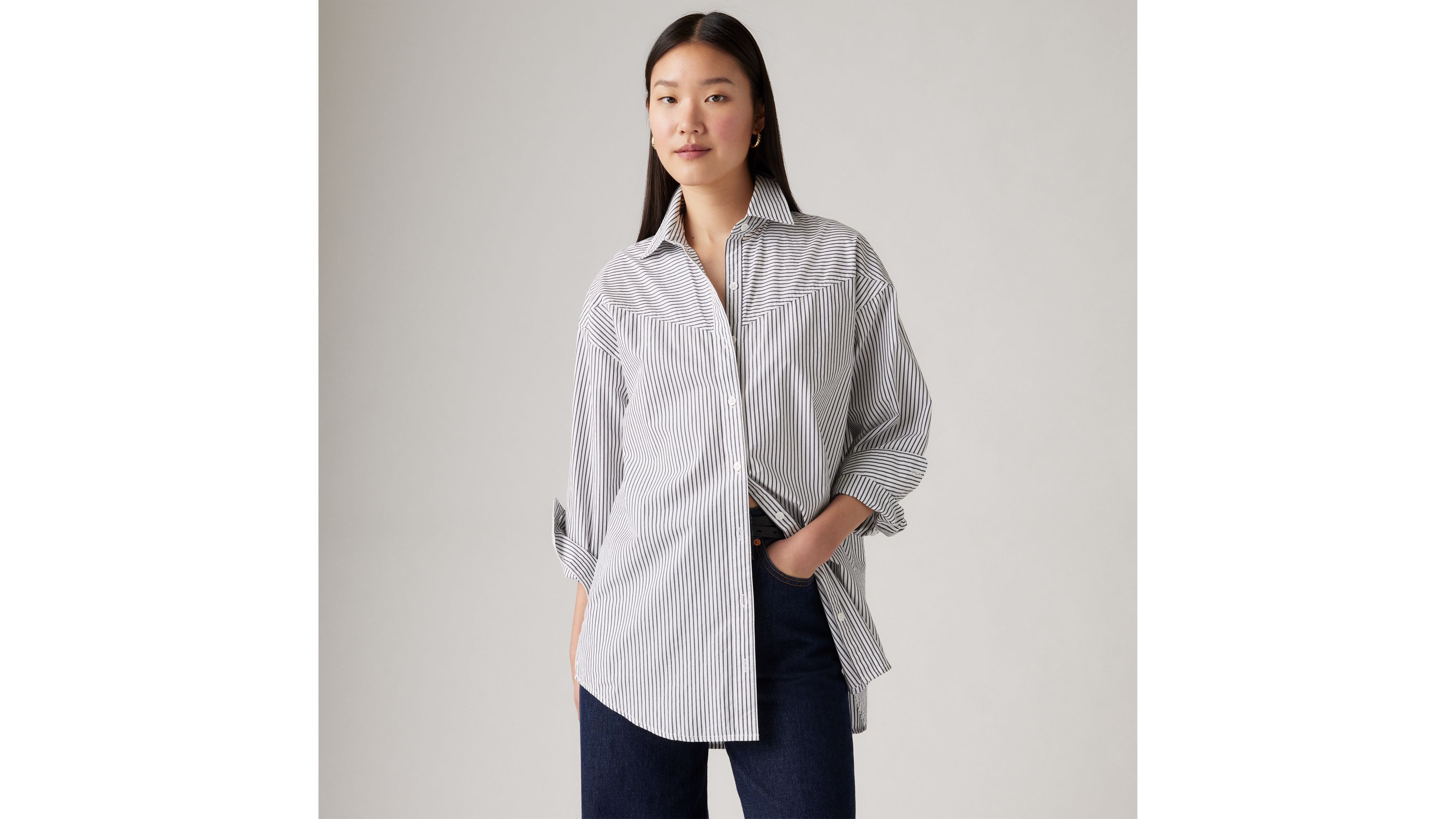 Pieced Lola Button Up Shirt