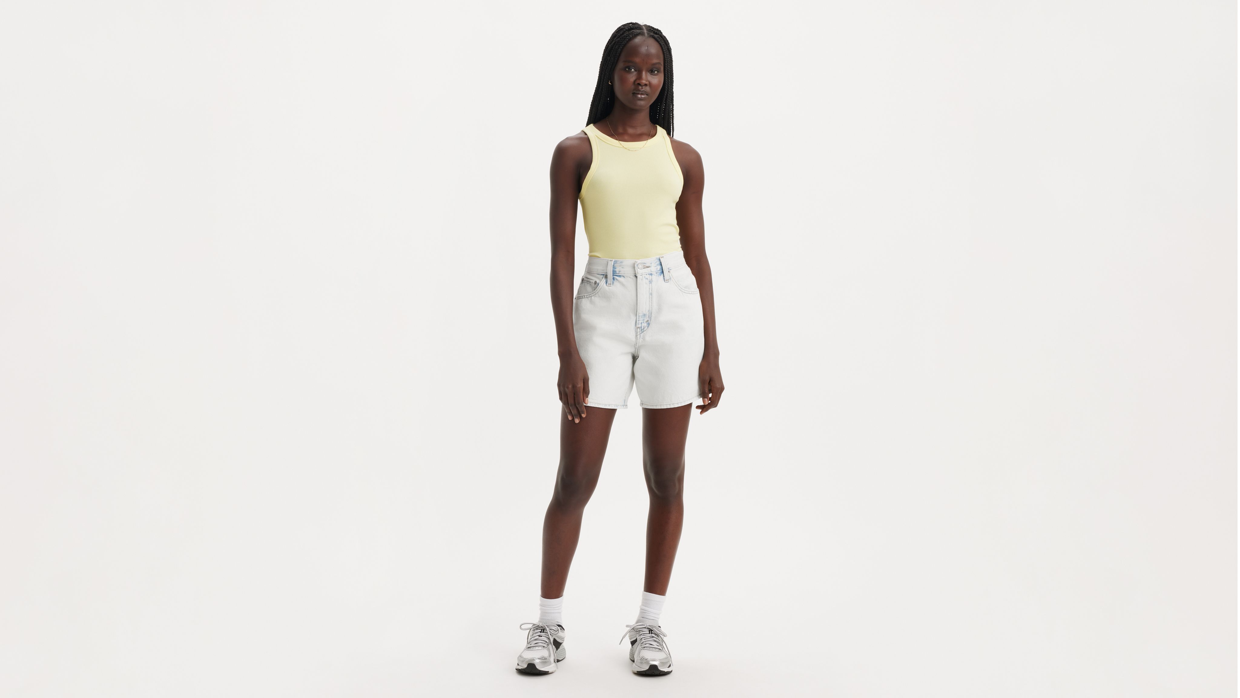LEVI'S HIGH RISE BAGGY WOMEN'S SHORTS 25 