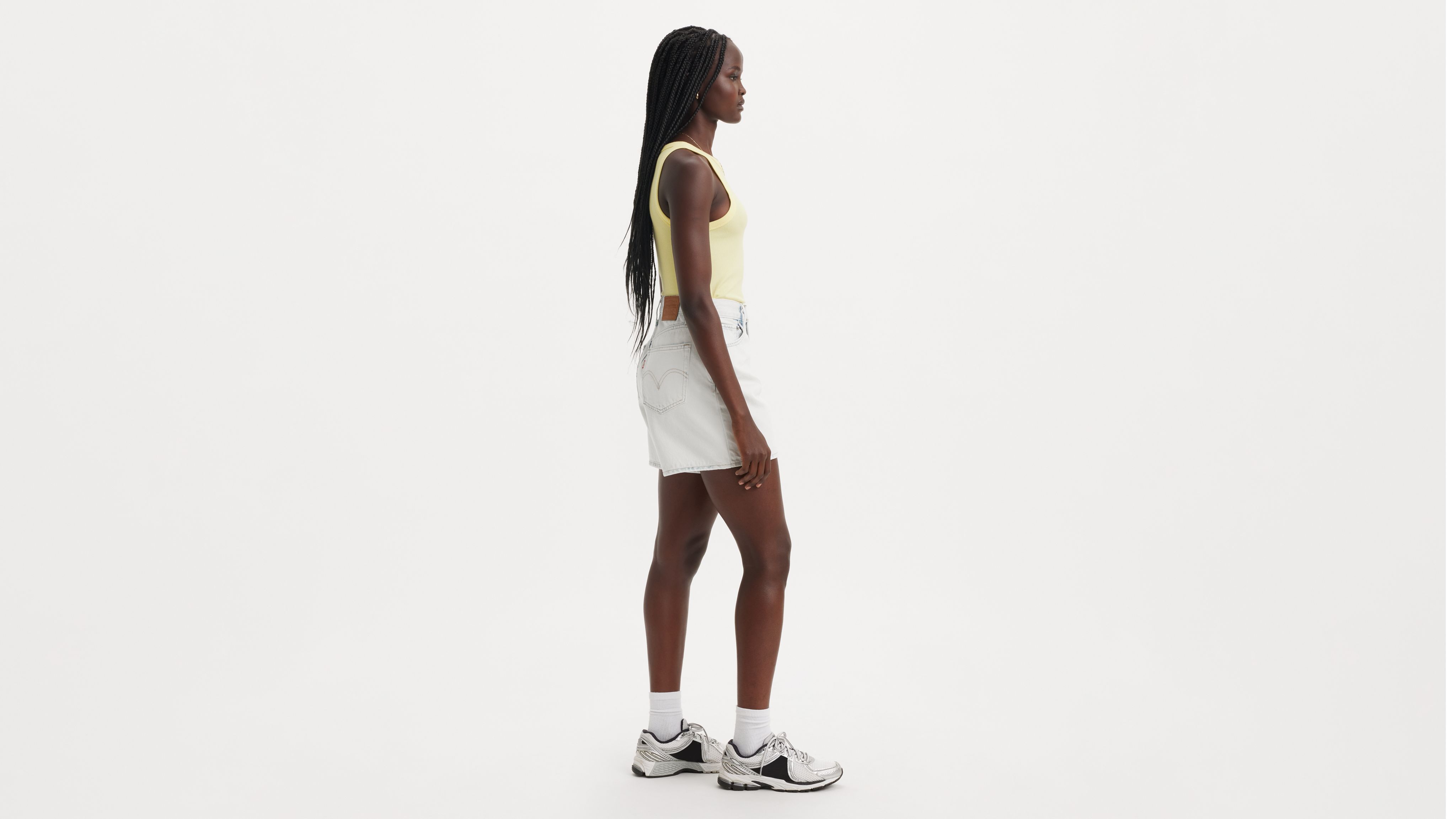 Shop Levi's High Rise Baggy Women's Shorts 25 In In The Present