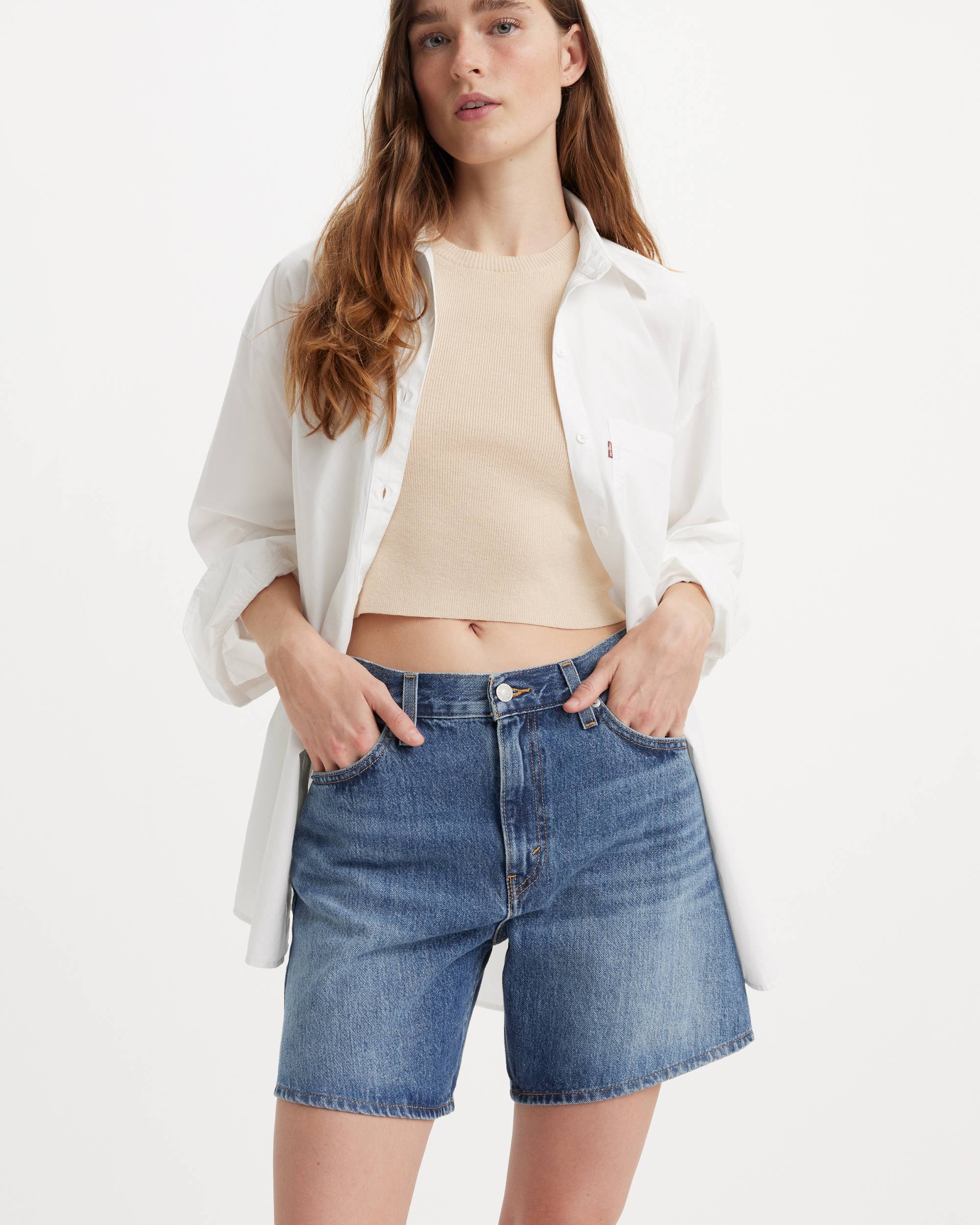 Rosie High Waisted Loose Shorts Rosie High Waisted Loose Shorts