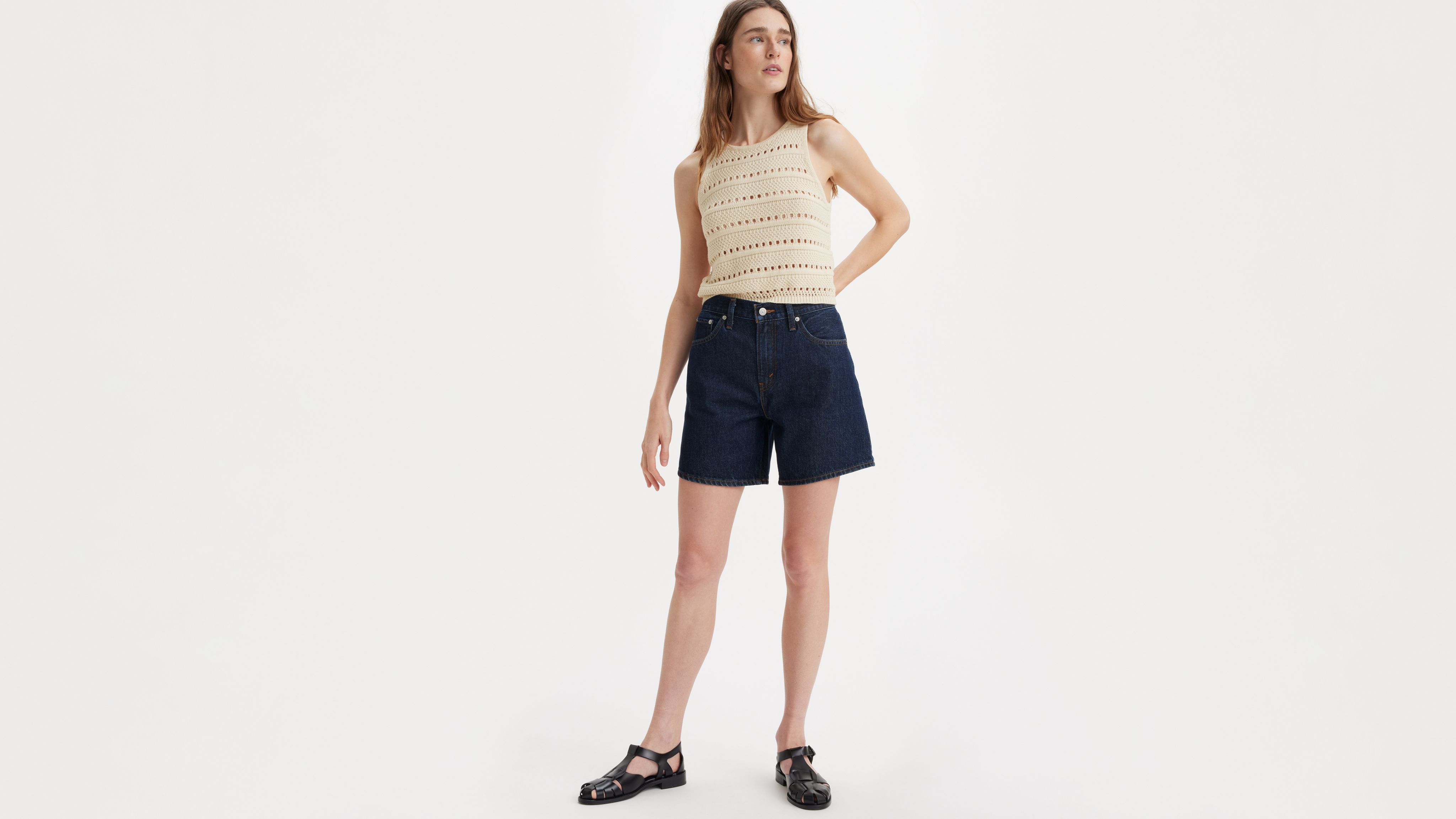 Levi's High Rise Baggy Women's Shorts 29