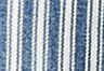 Mischa Stripe Short - Bleu - Short taille haute Baggy