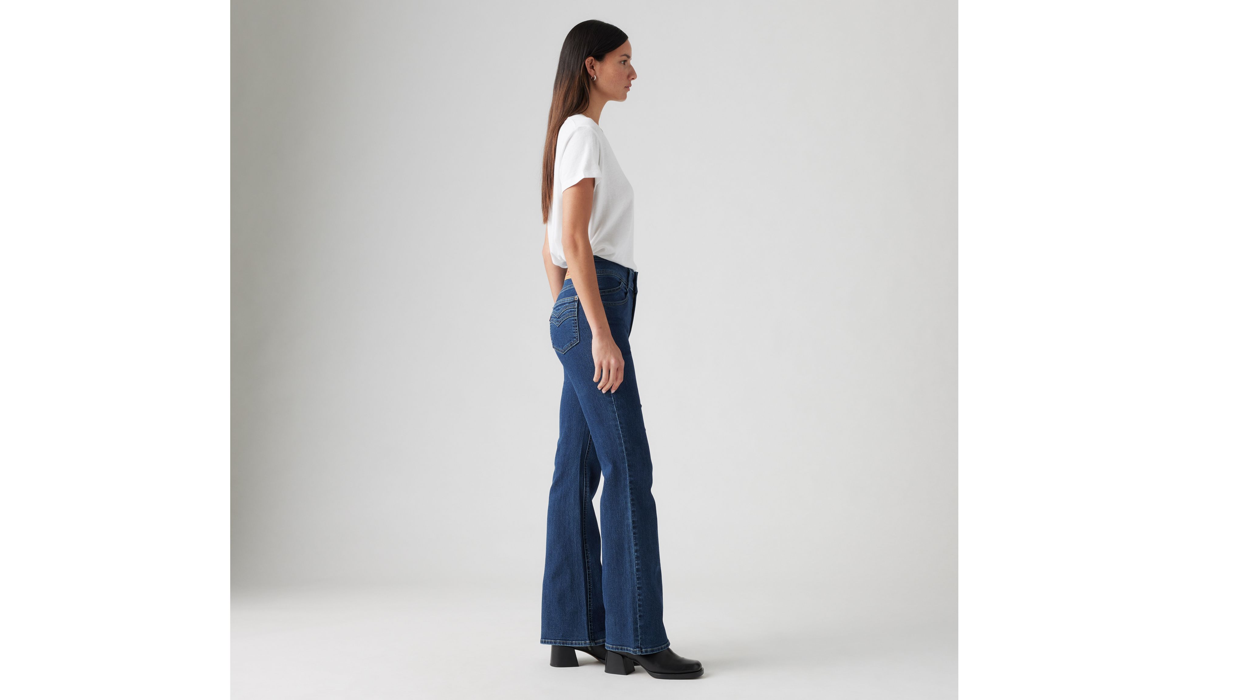 Retro 726 High Rise Flare Women's Jeans 2