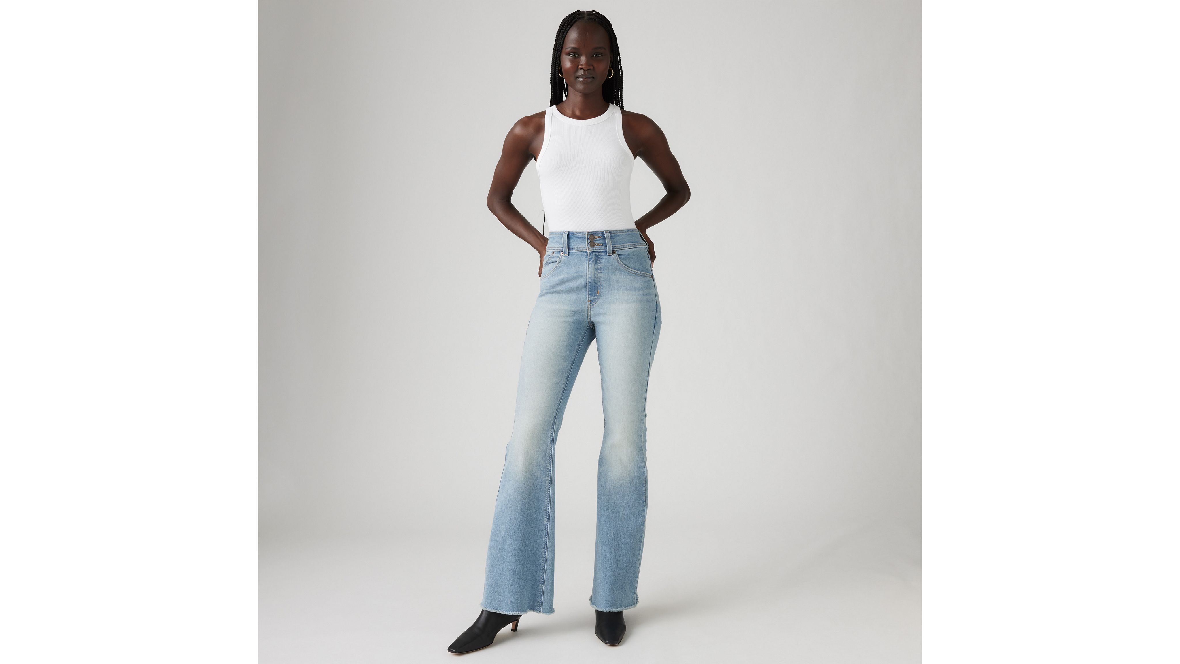 Levi's Retro 726 High Rise Flare Women's Jeans 27x34