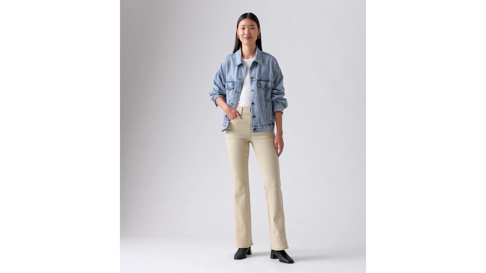 Retro 726 High Rise Flare Women's Jeans 1