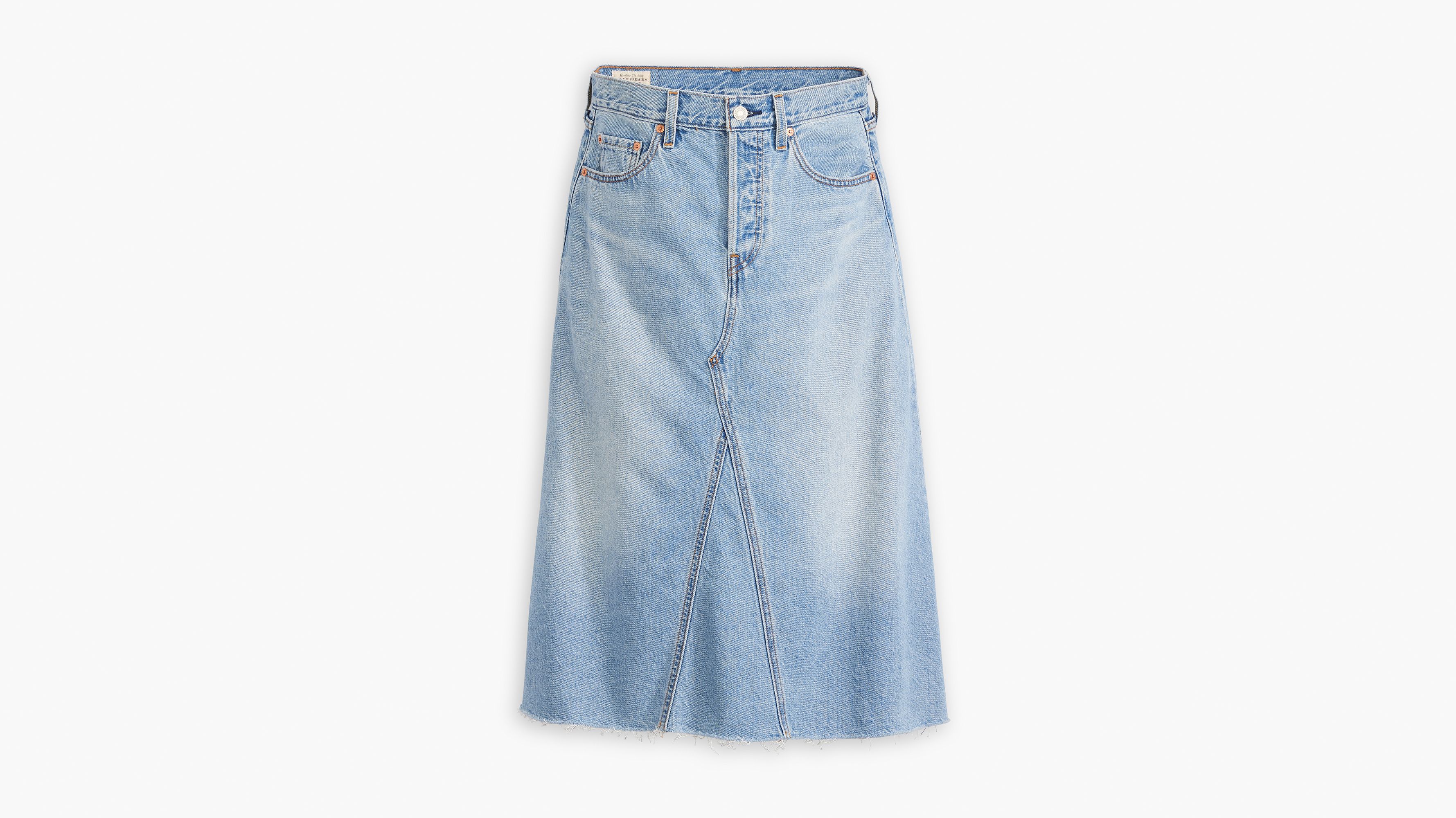 Levi's deconstructed skirt live wire best sale